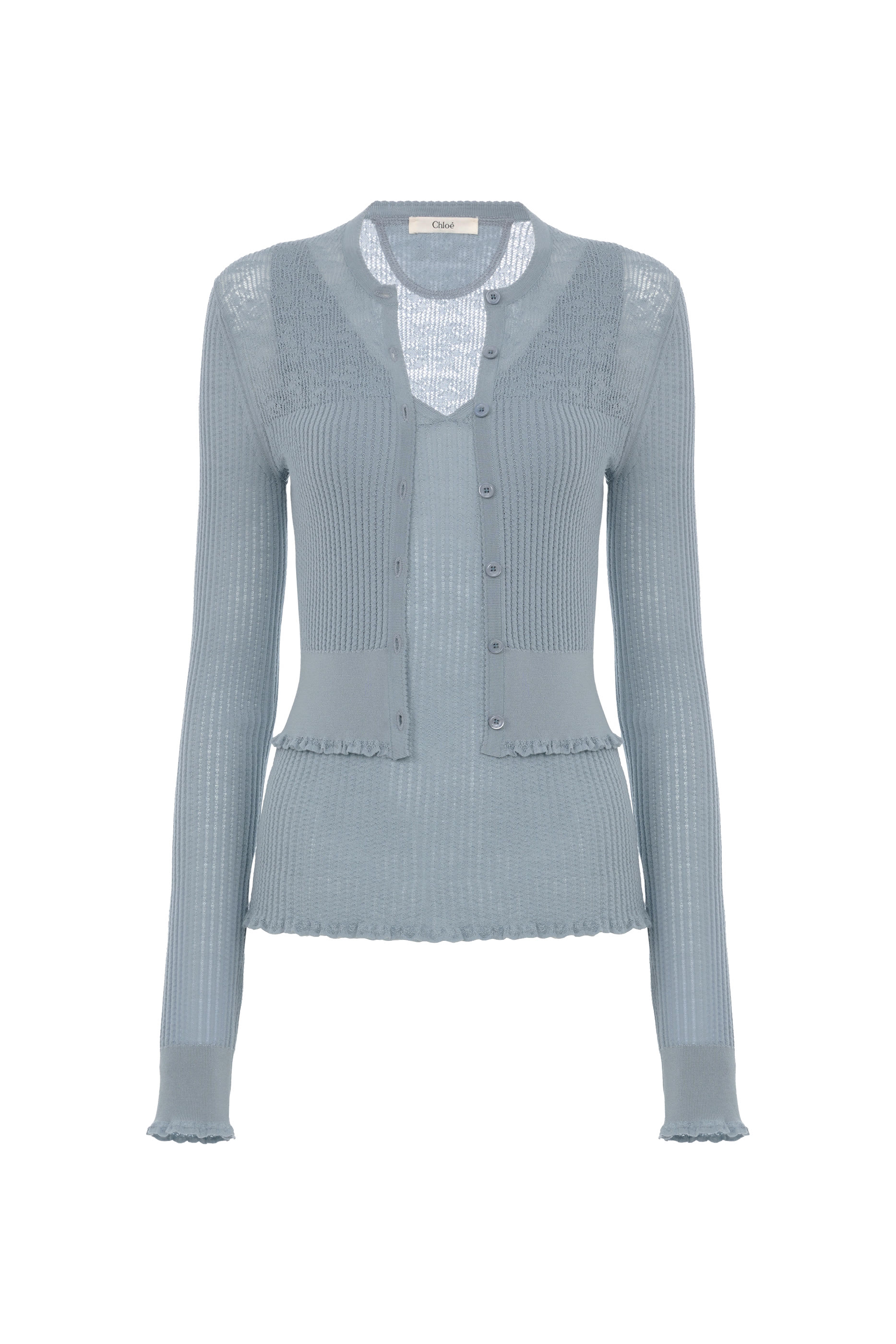 Tank Top and Cardigan Set