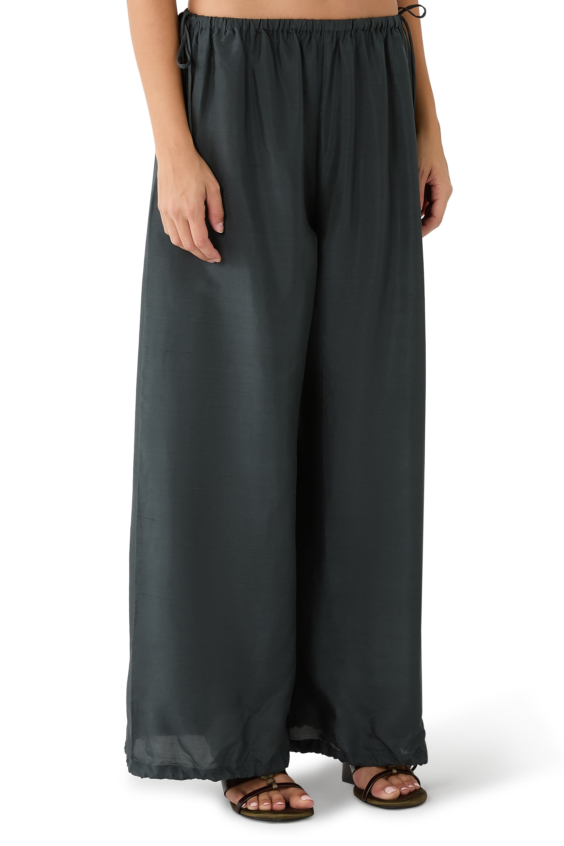  Silk Adjustable Balloon Pants