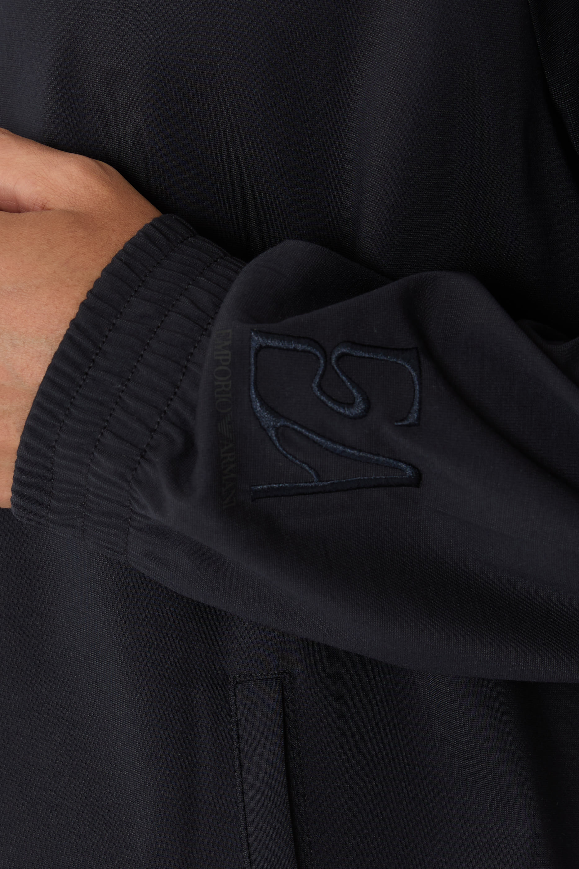 Interlock Jersey Full-Zip Sweatshirt