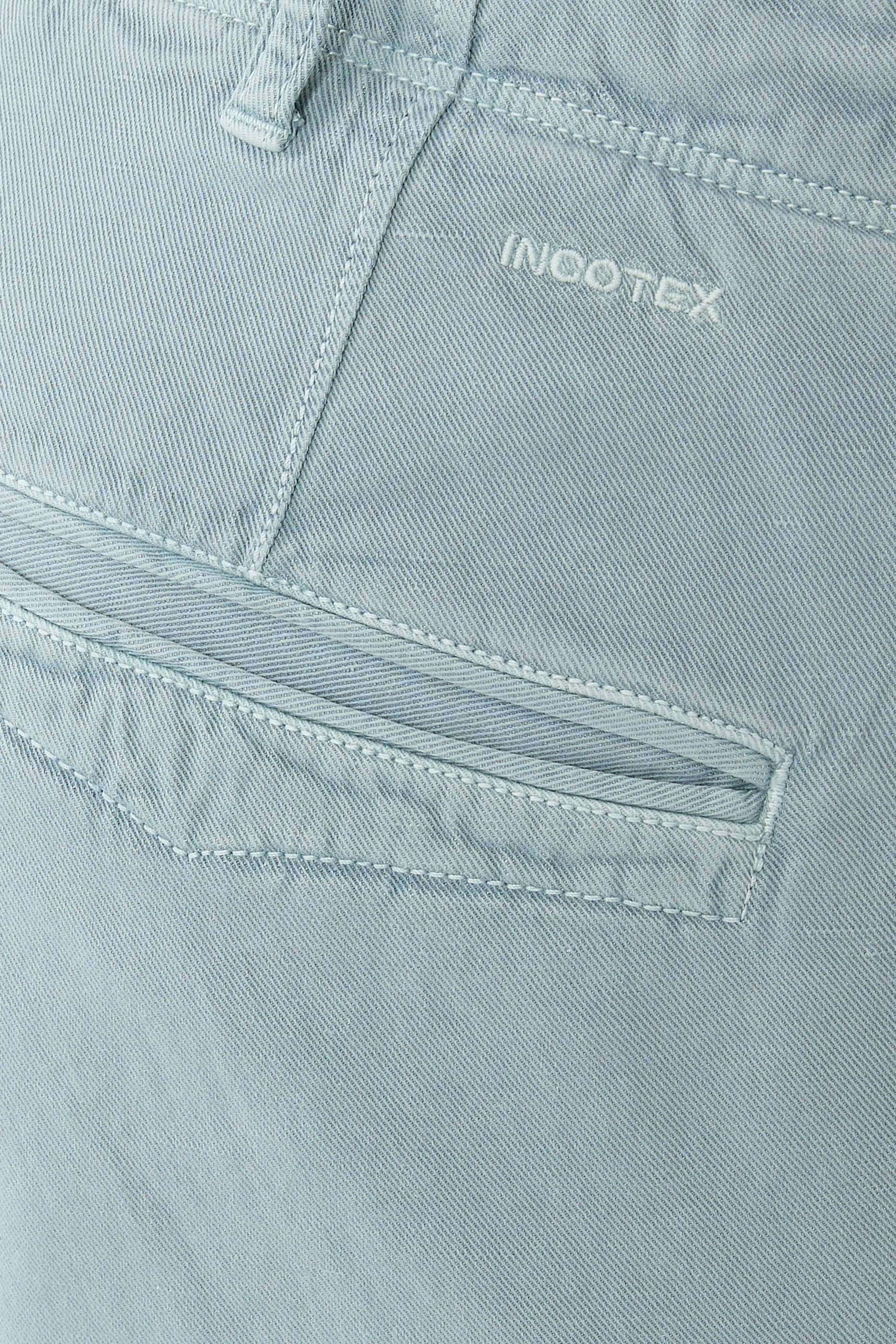 Slim Fit Organic Cotton Trousers