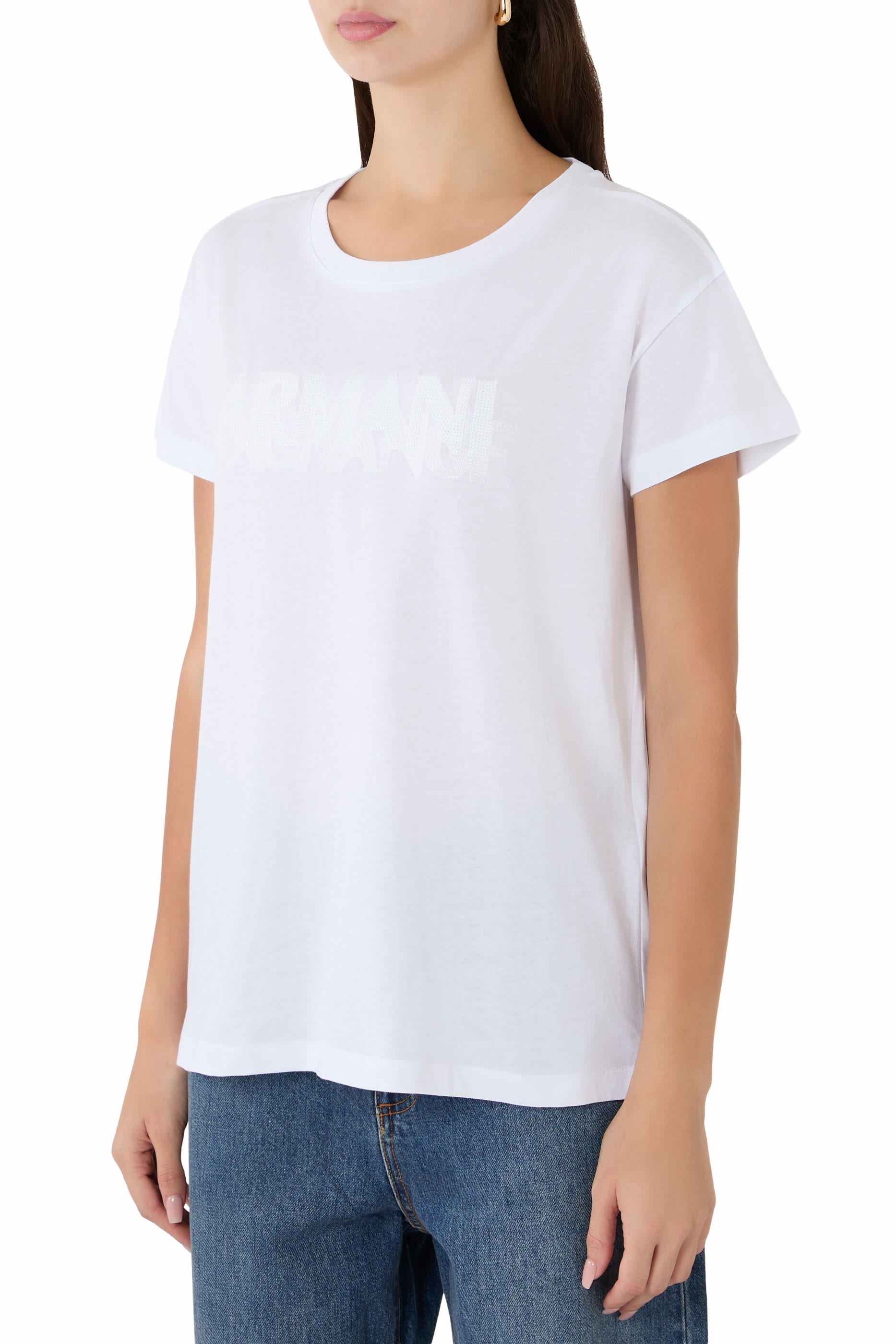 Sequinned Logo T-Shirt