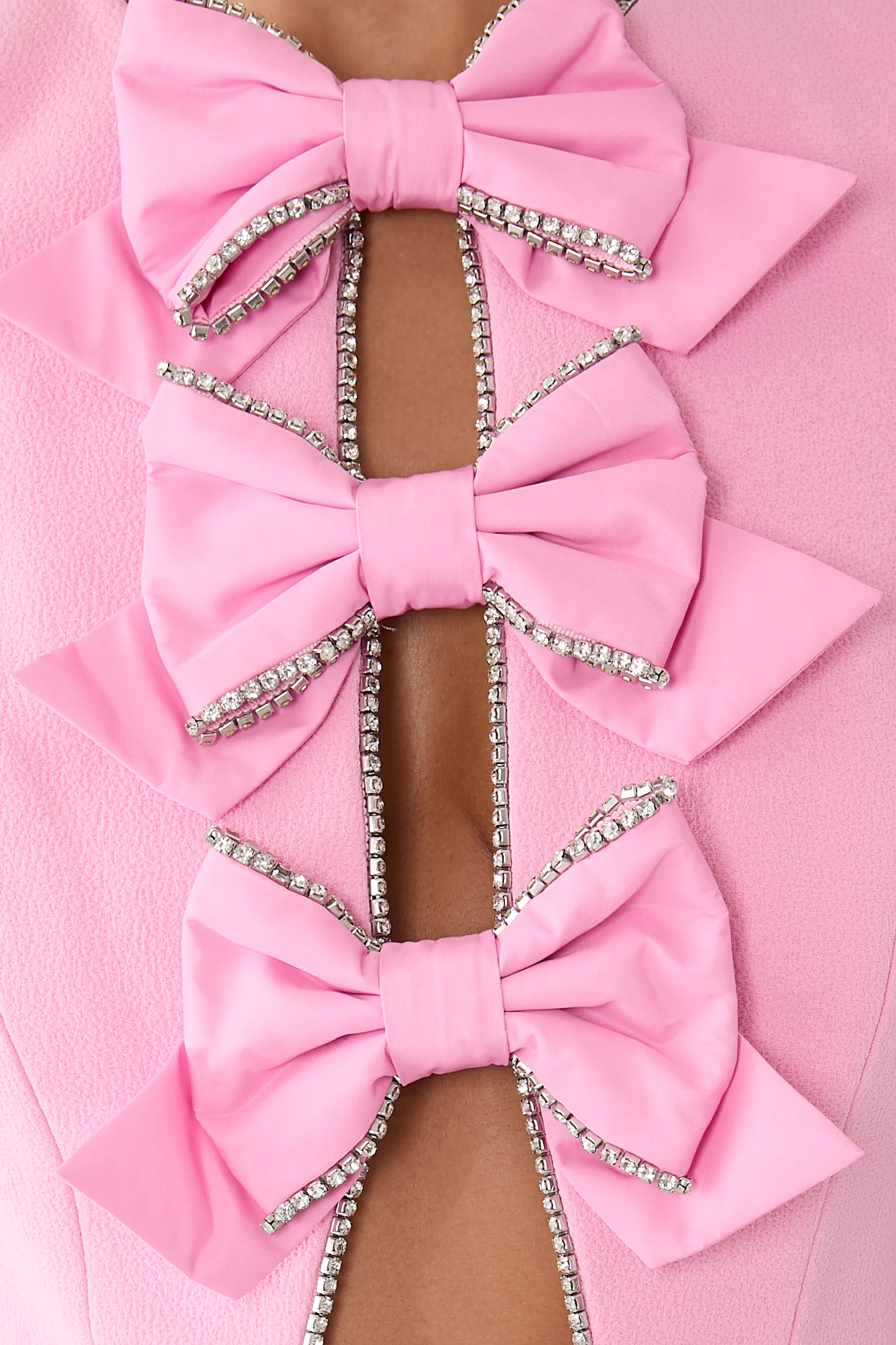  Precious Bow Mini Dress 