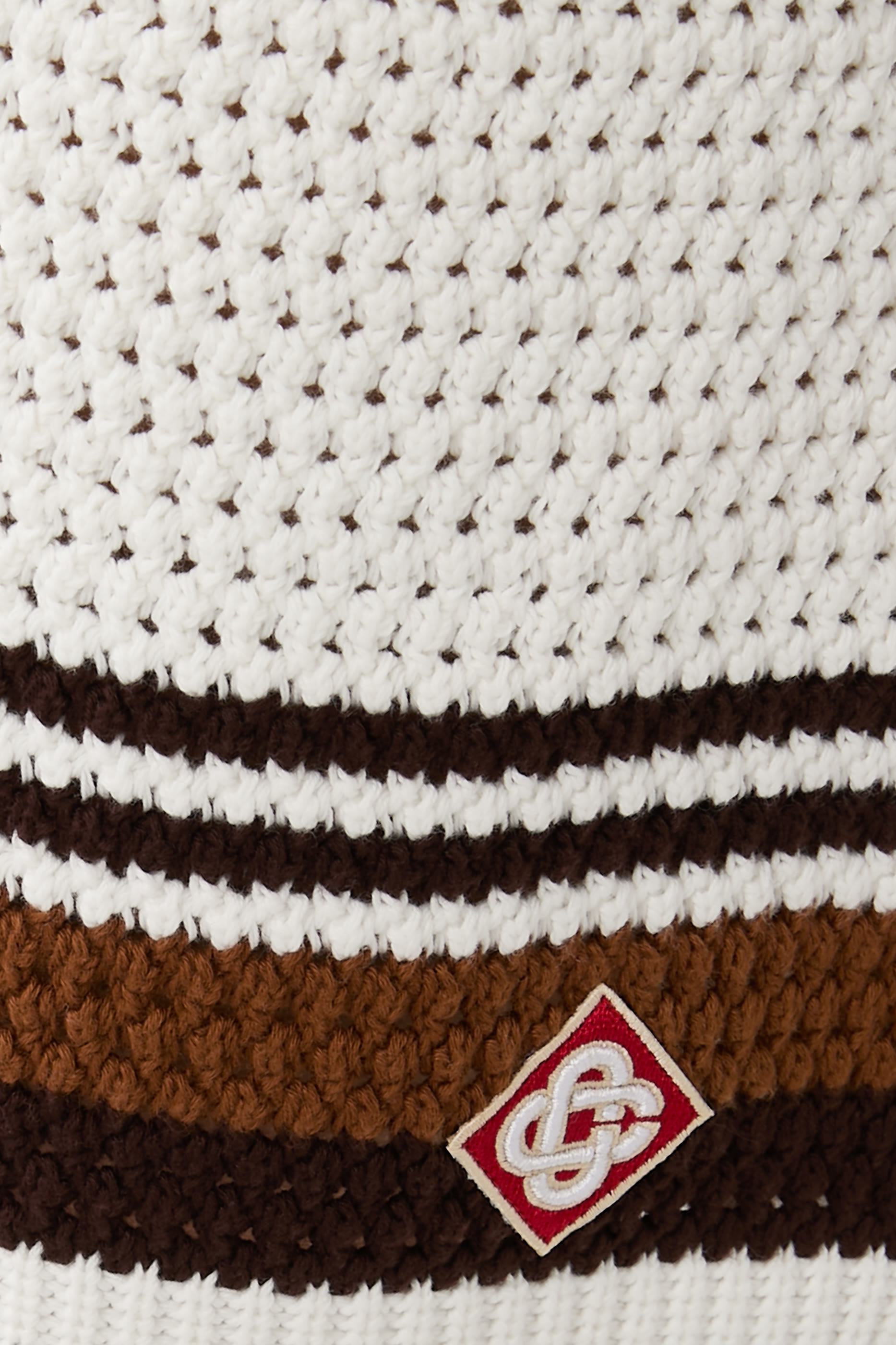 Tennis Stripe Crochet Shorts