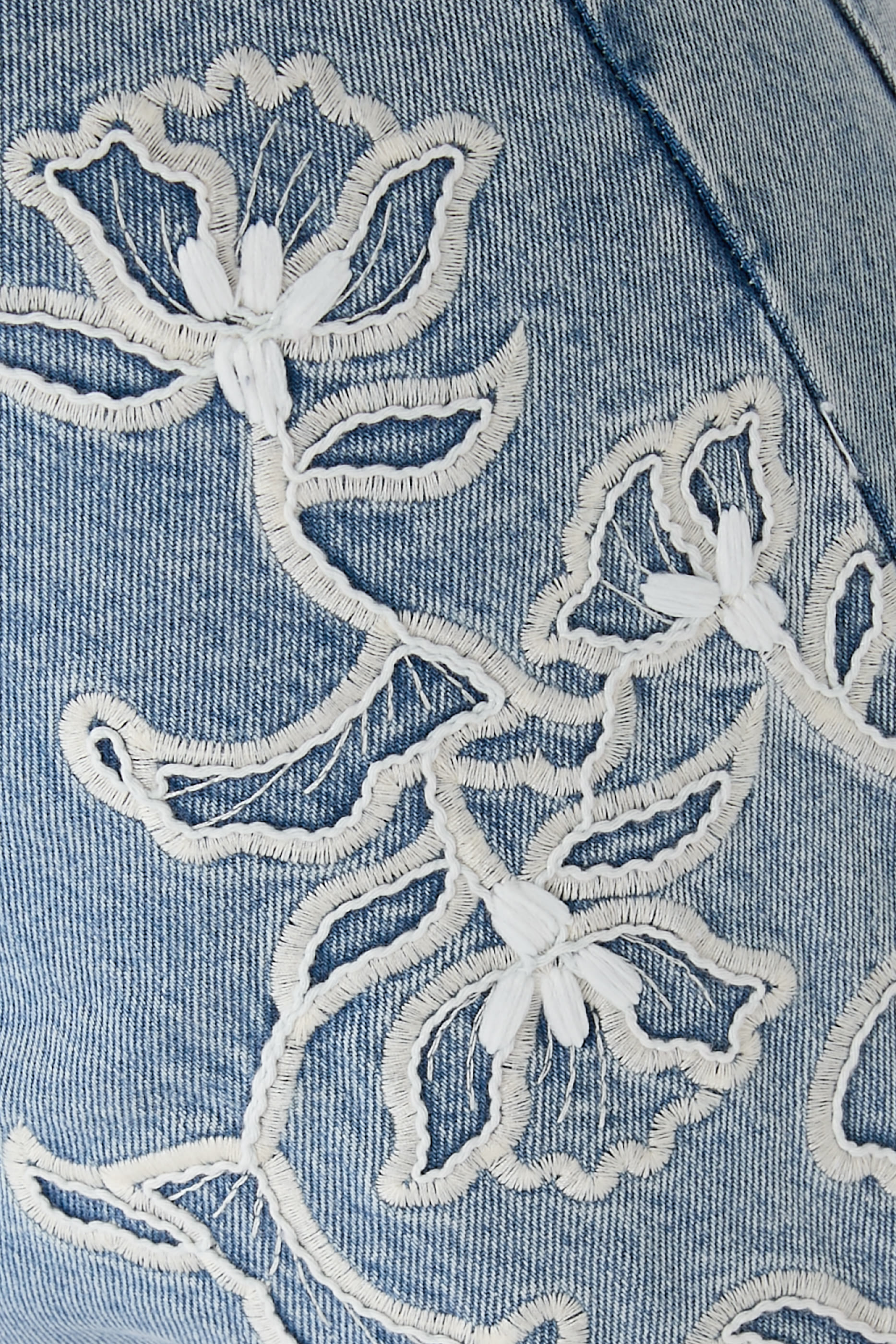 Porter Embroidered Jeans