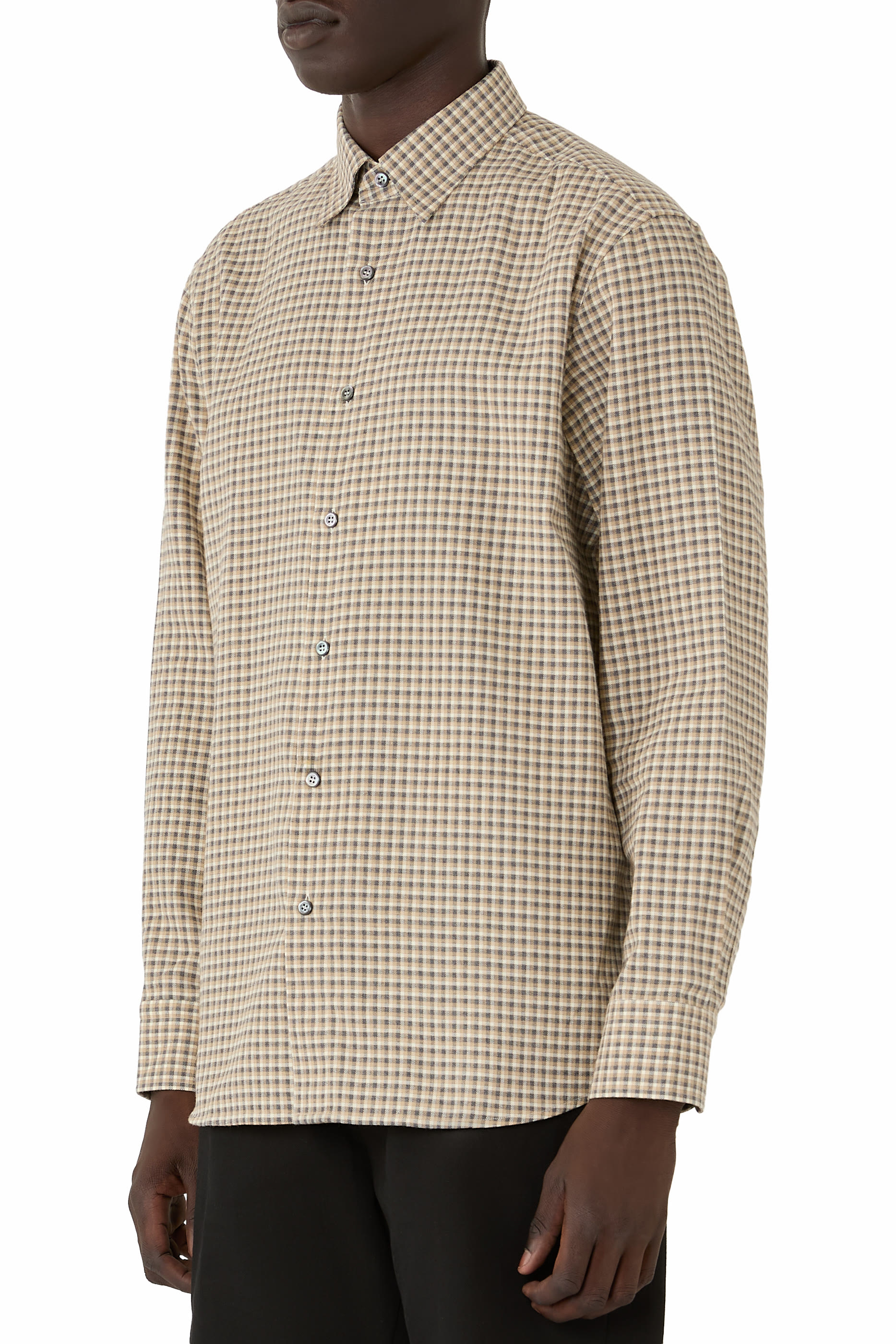 Hidden Button-Down Shirt
