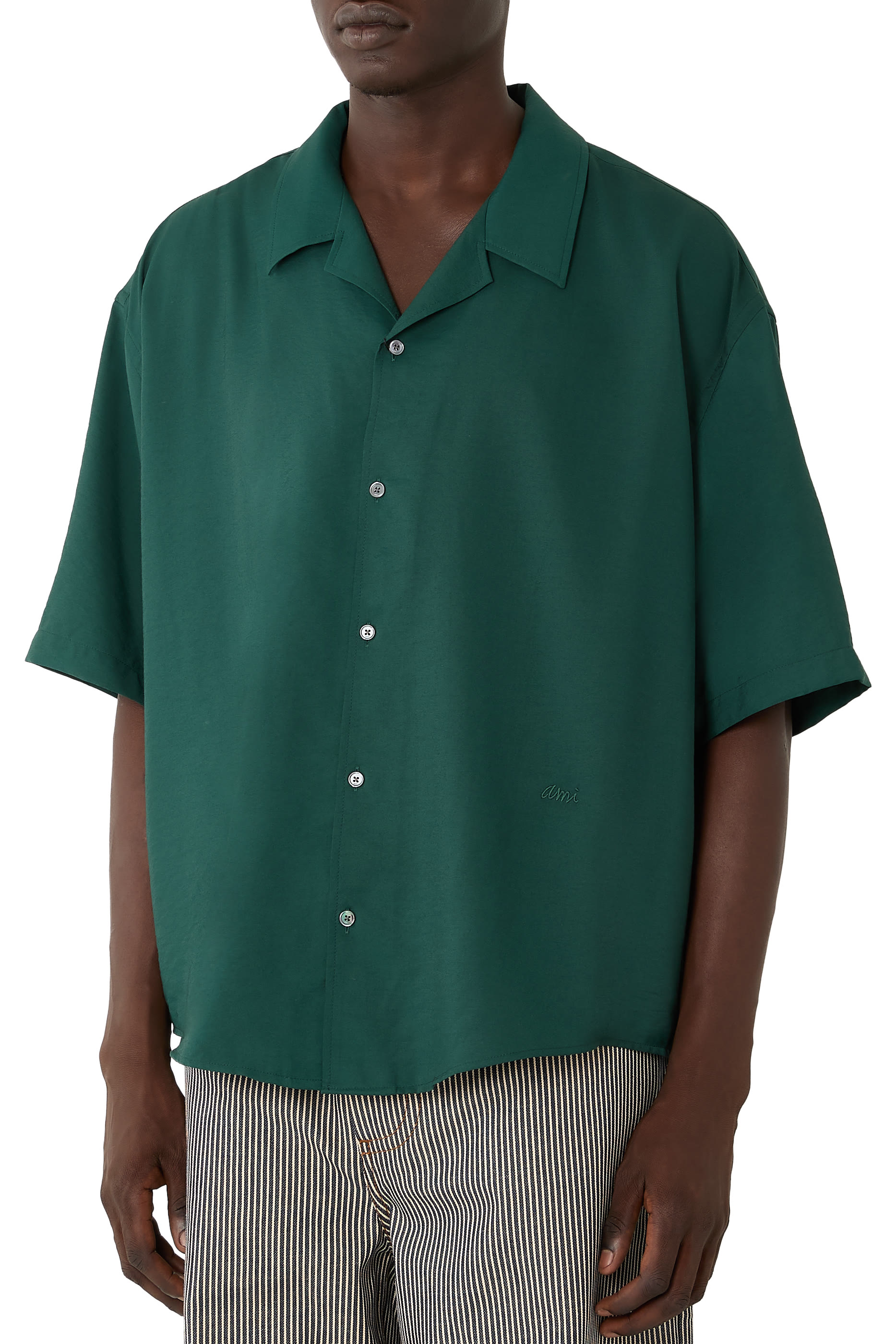 Boxy Short-Sleeve Shirt