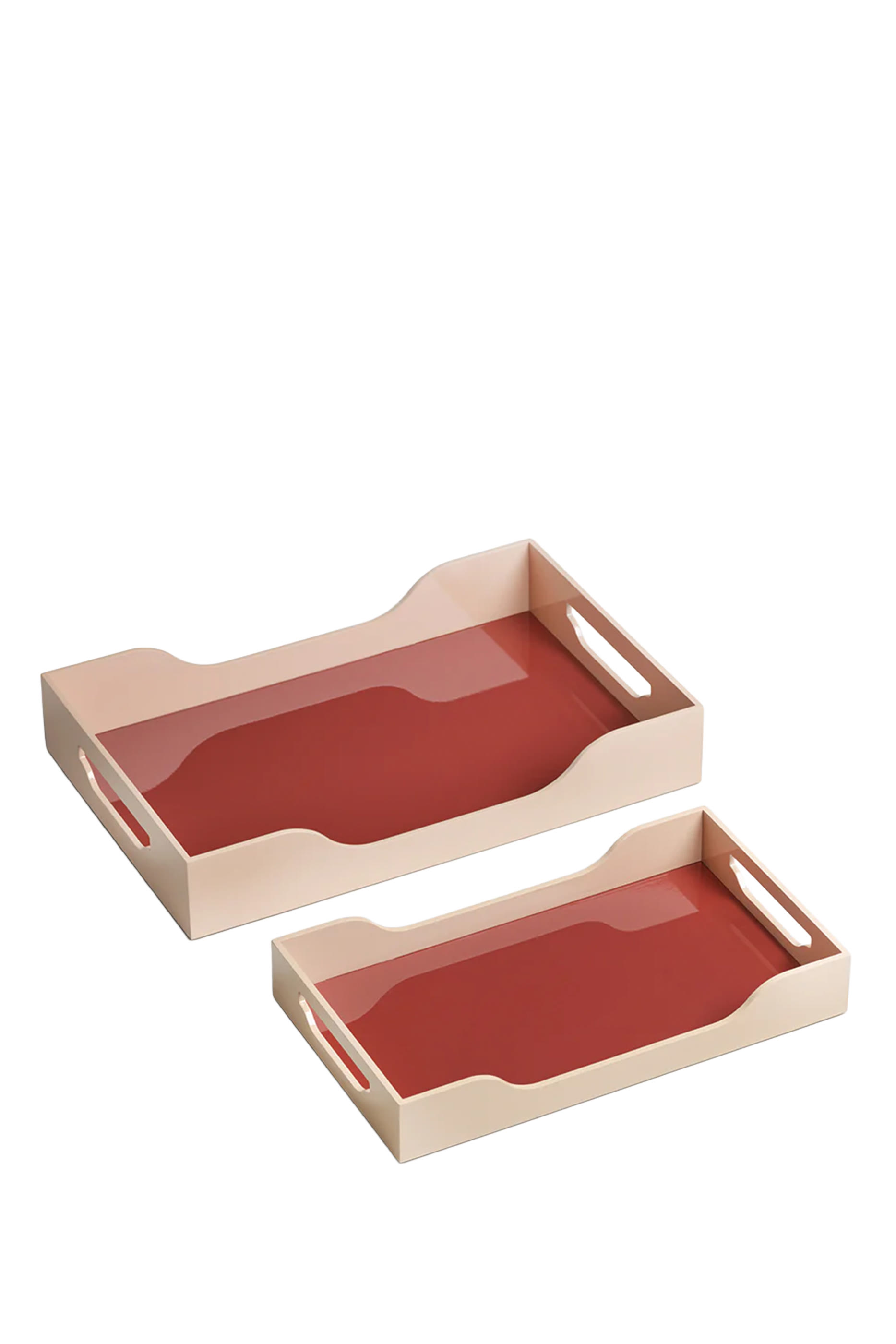 Swell Lacquered Tray 