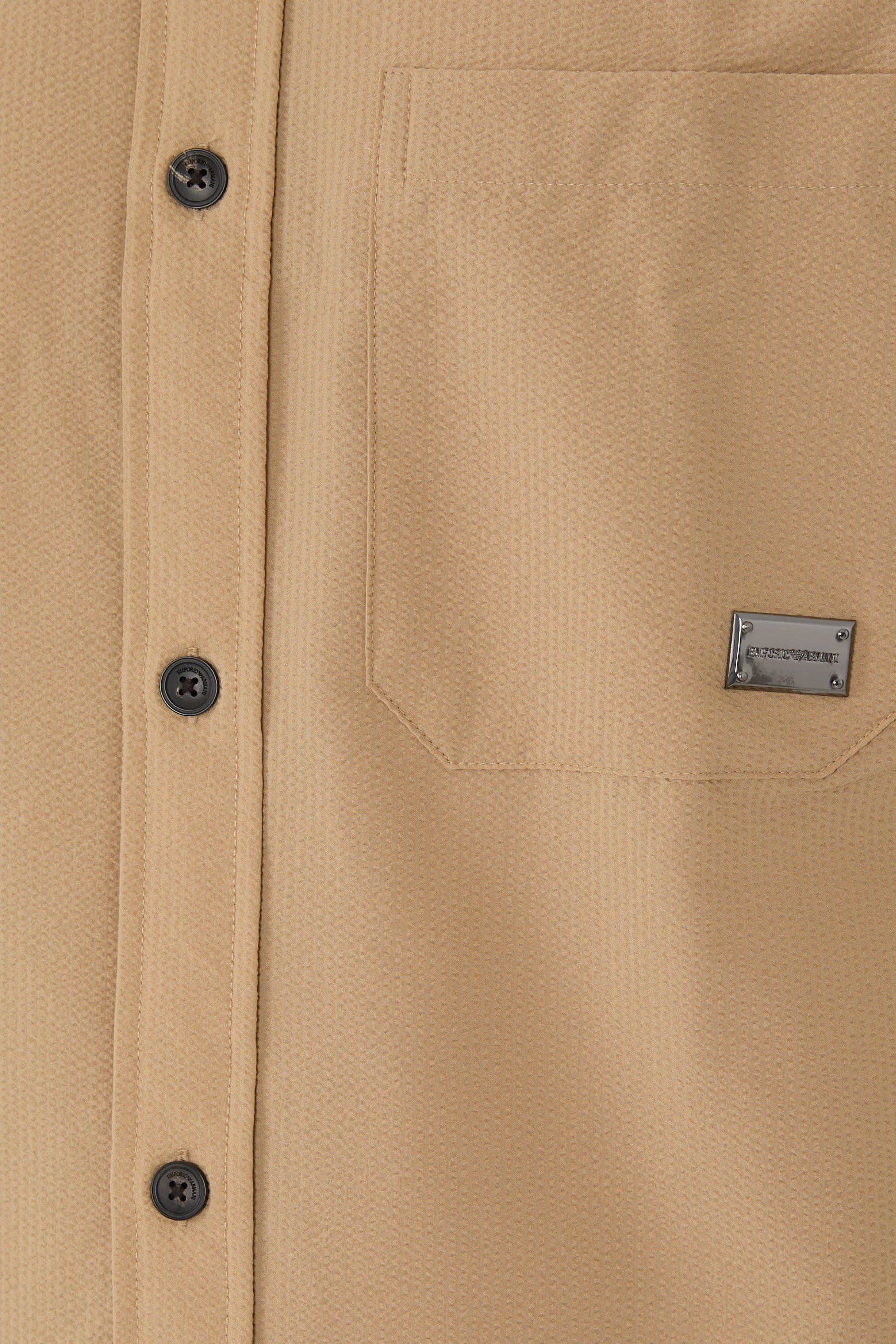 Seersucker Short Sleeves Shirt