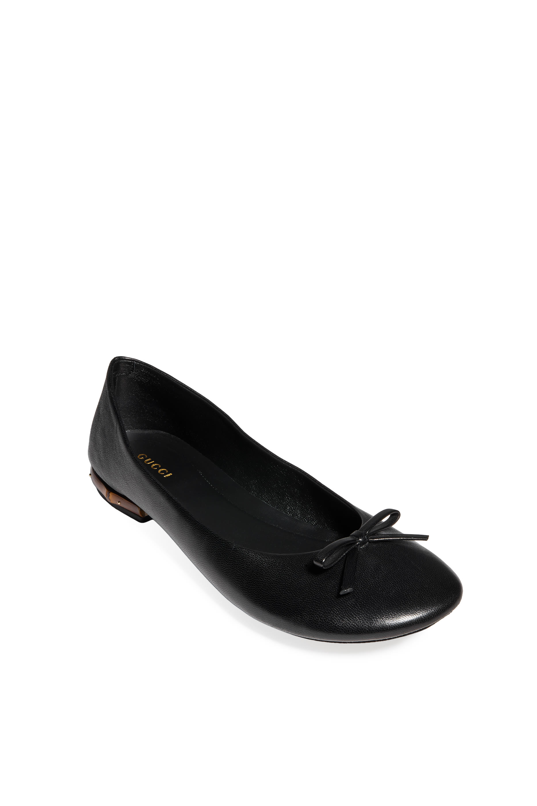Bamboo-Heel Ballerinas