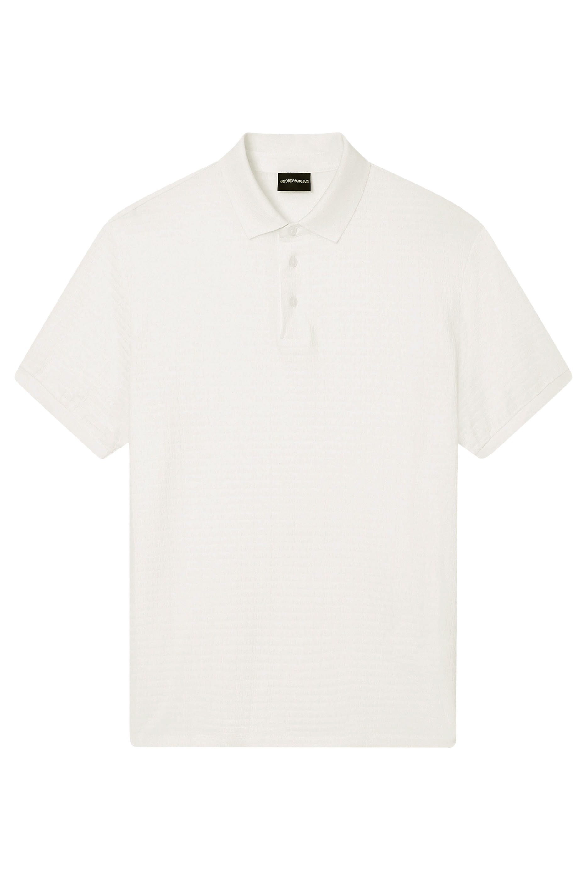 Micro EA Text Logo Polo Shirt
