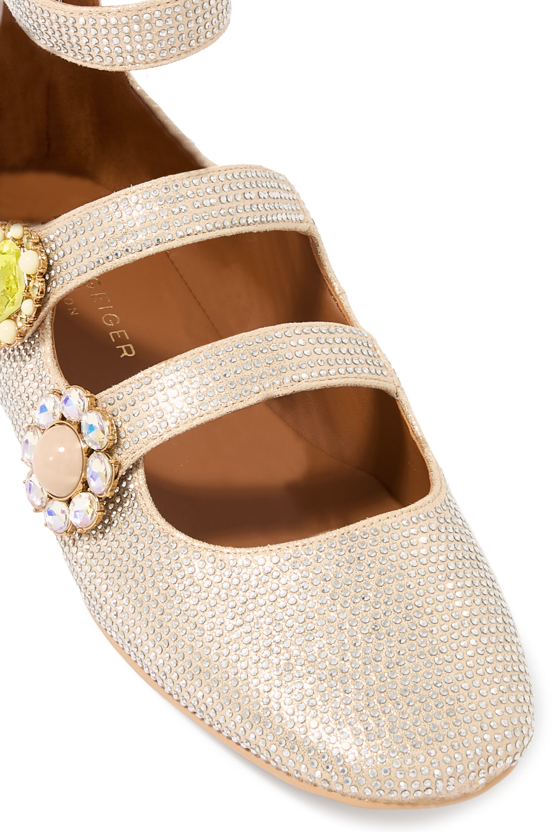 Ornate Gladiator Ballet Flats