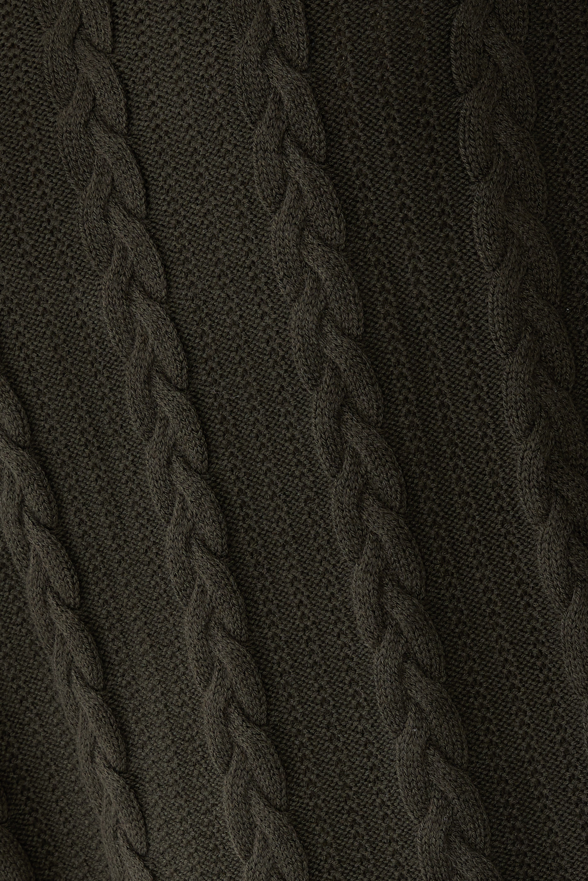 Cable-Knit Long Sleeves Pullover