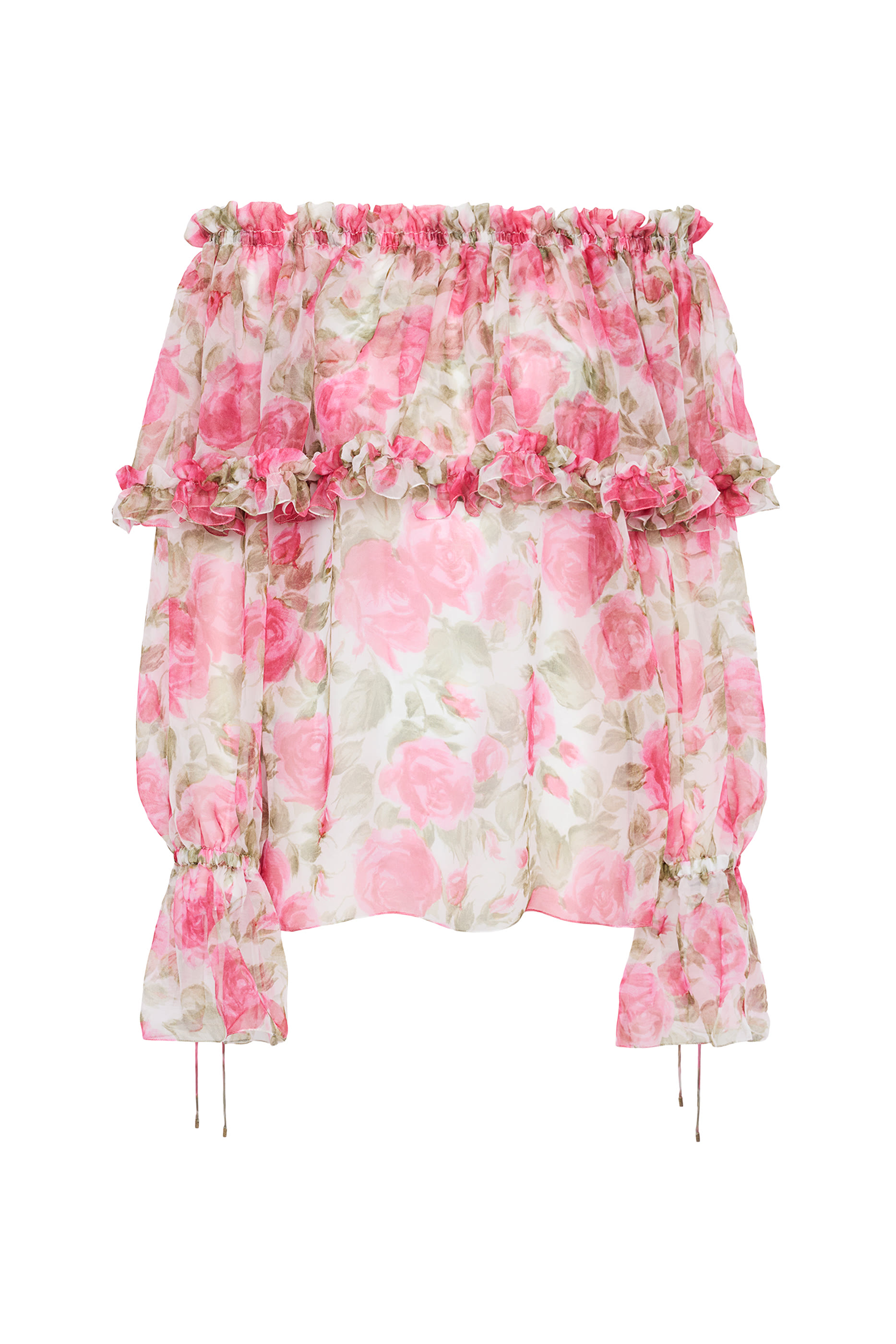 Floral-Print Top