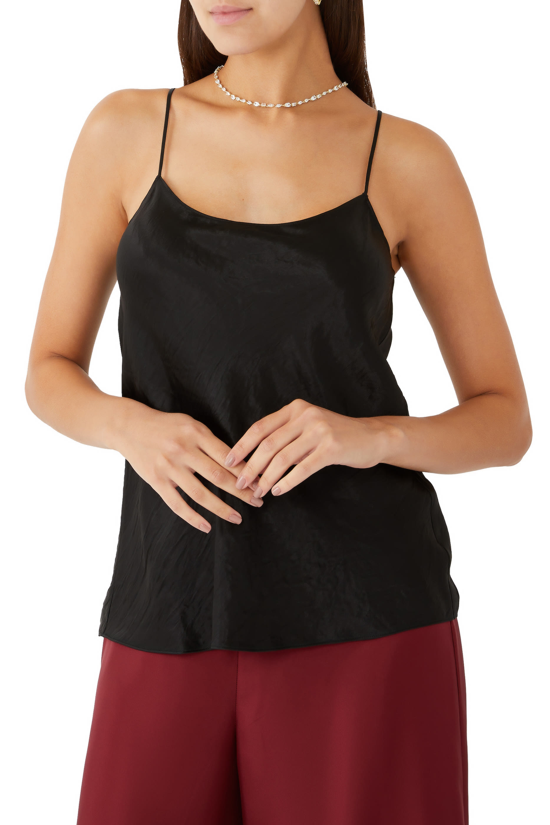 Satin Strappy Cami