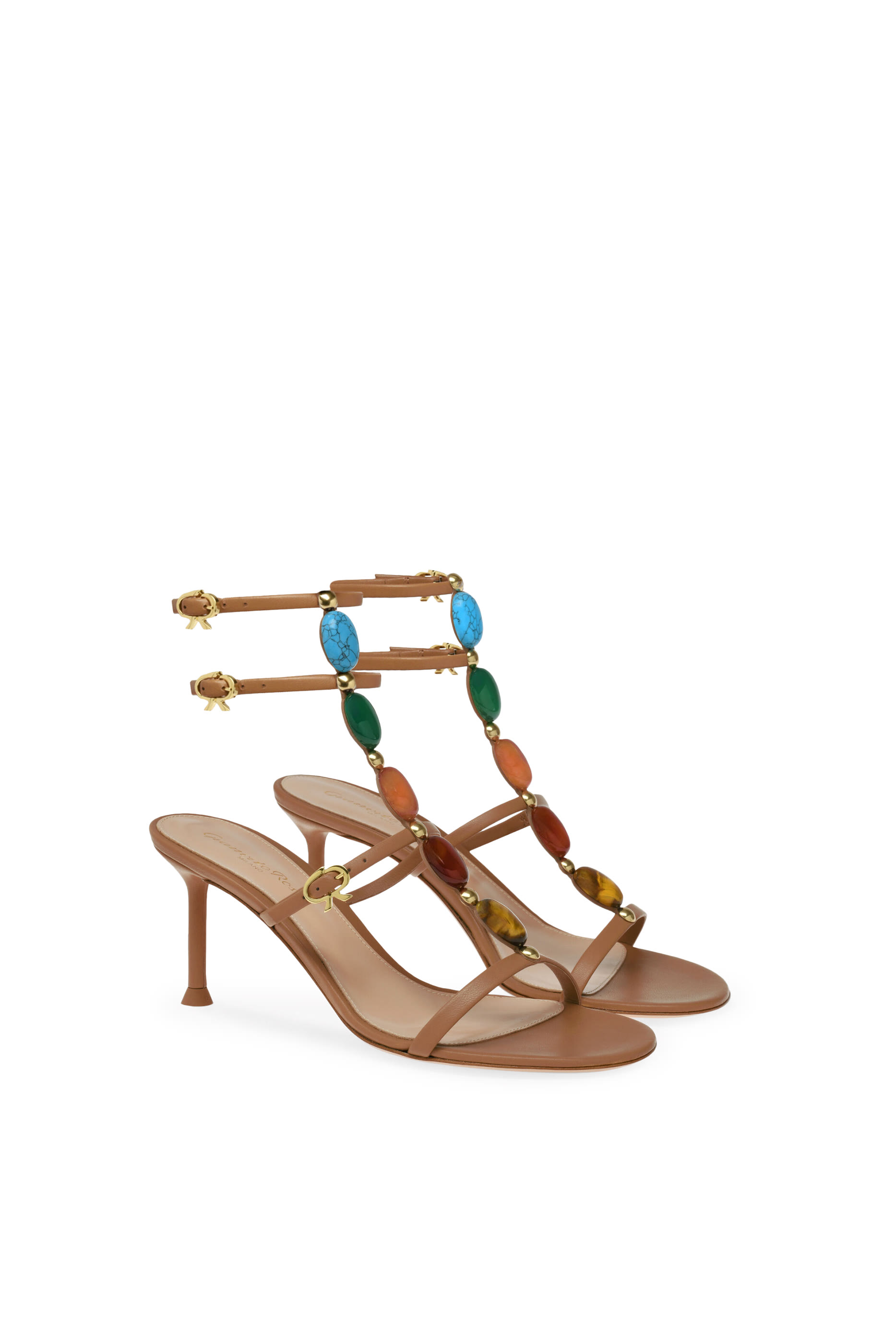Shanti 70 Sandals in Leather