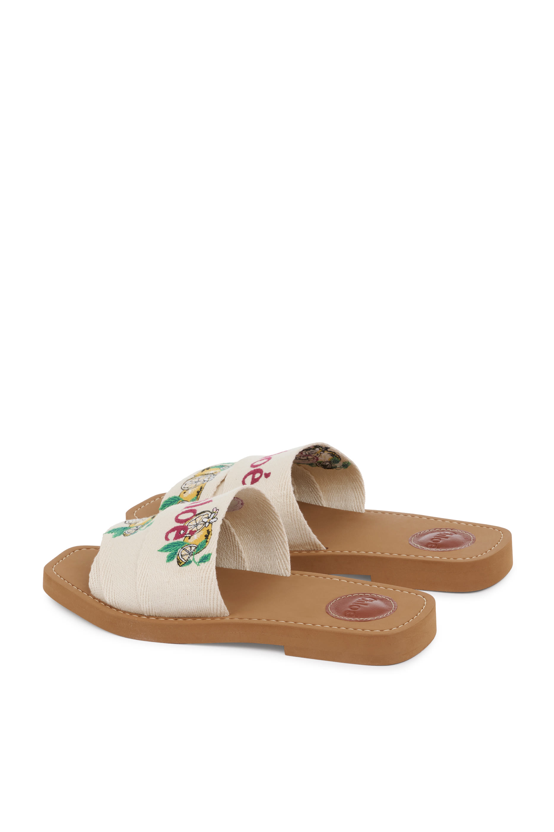 Citrus Motif Woody Mules