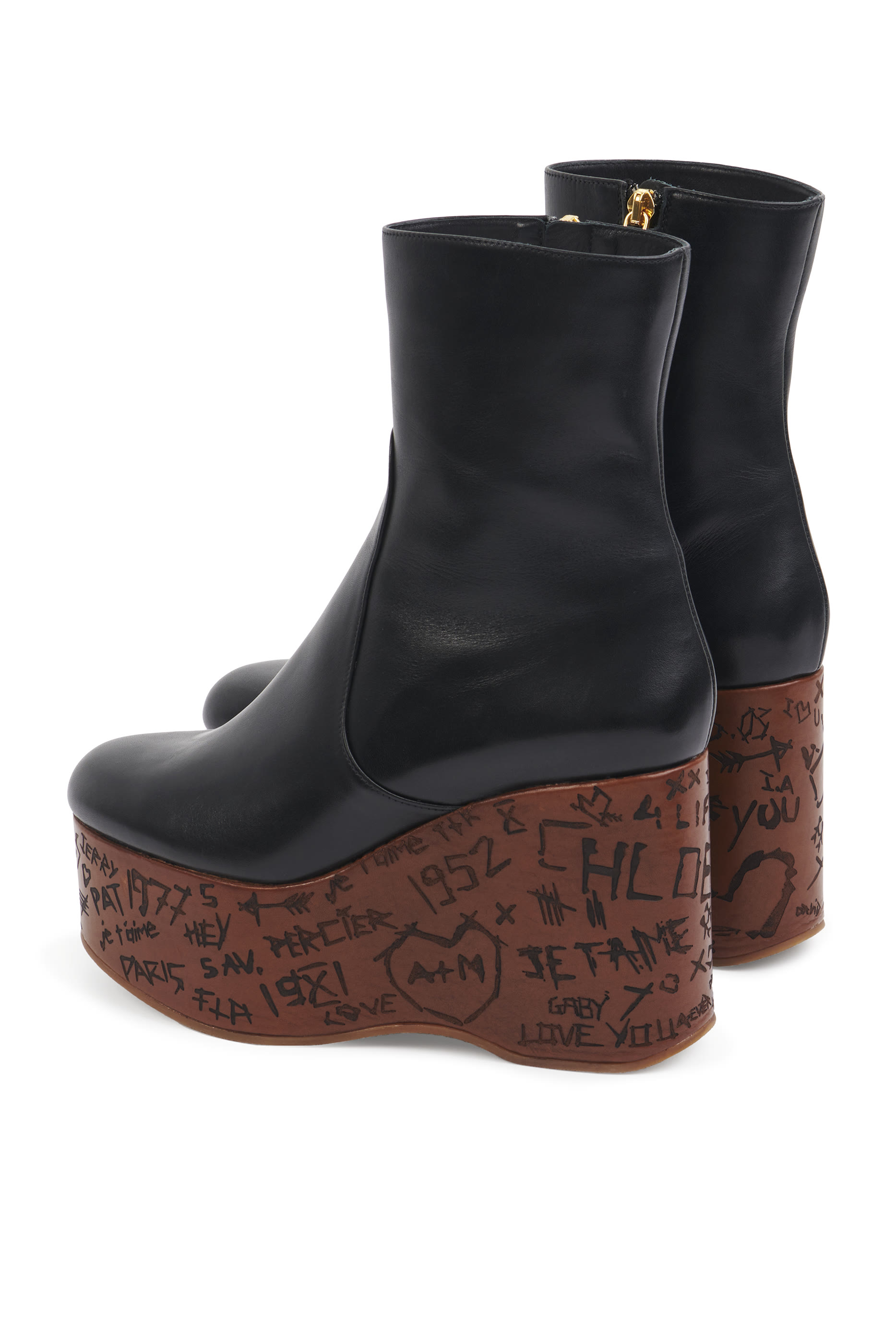 Maxime 80 Wedge Ankle Boots