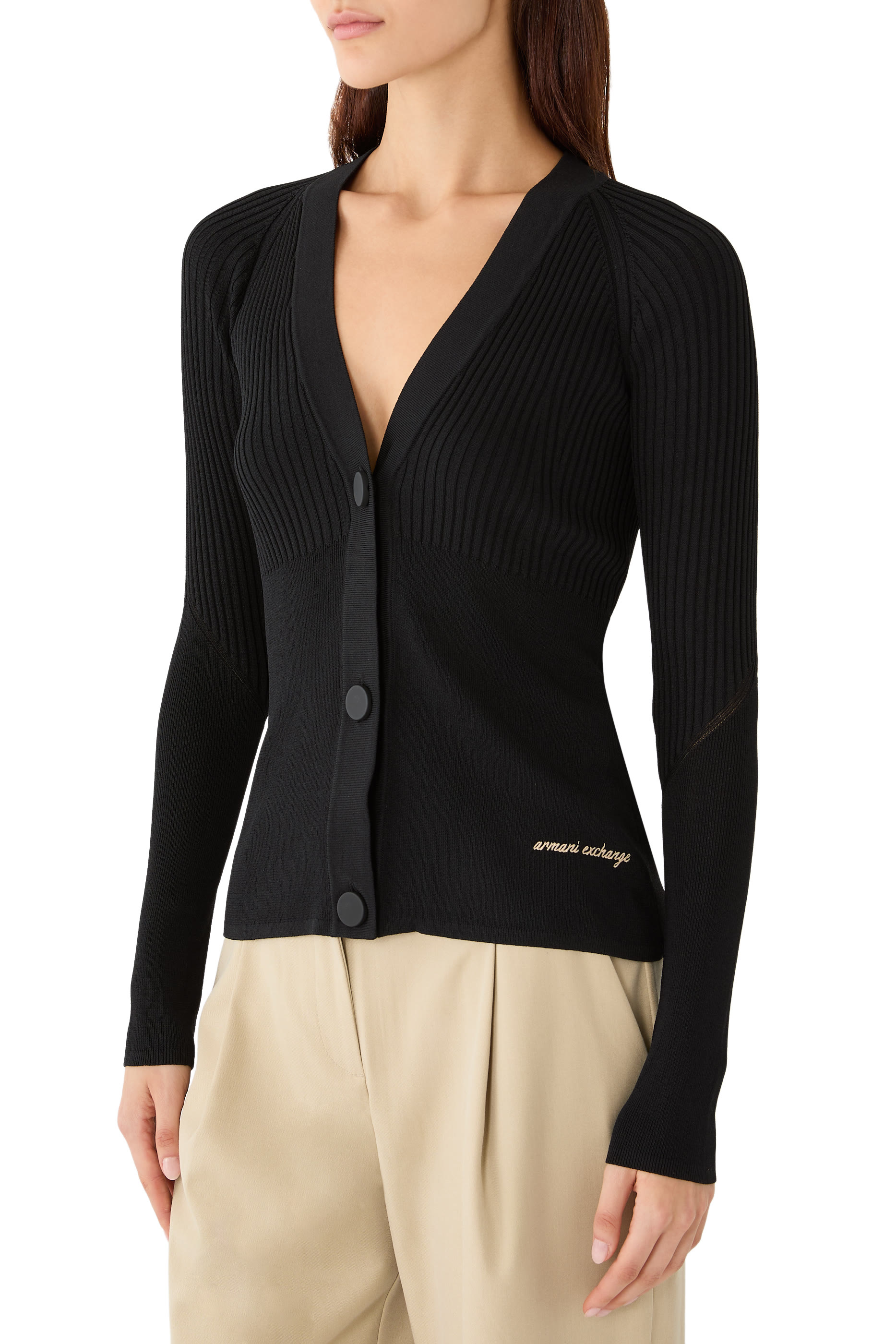 Logo Knitted Cardigan