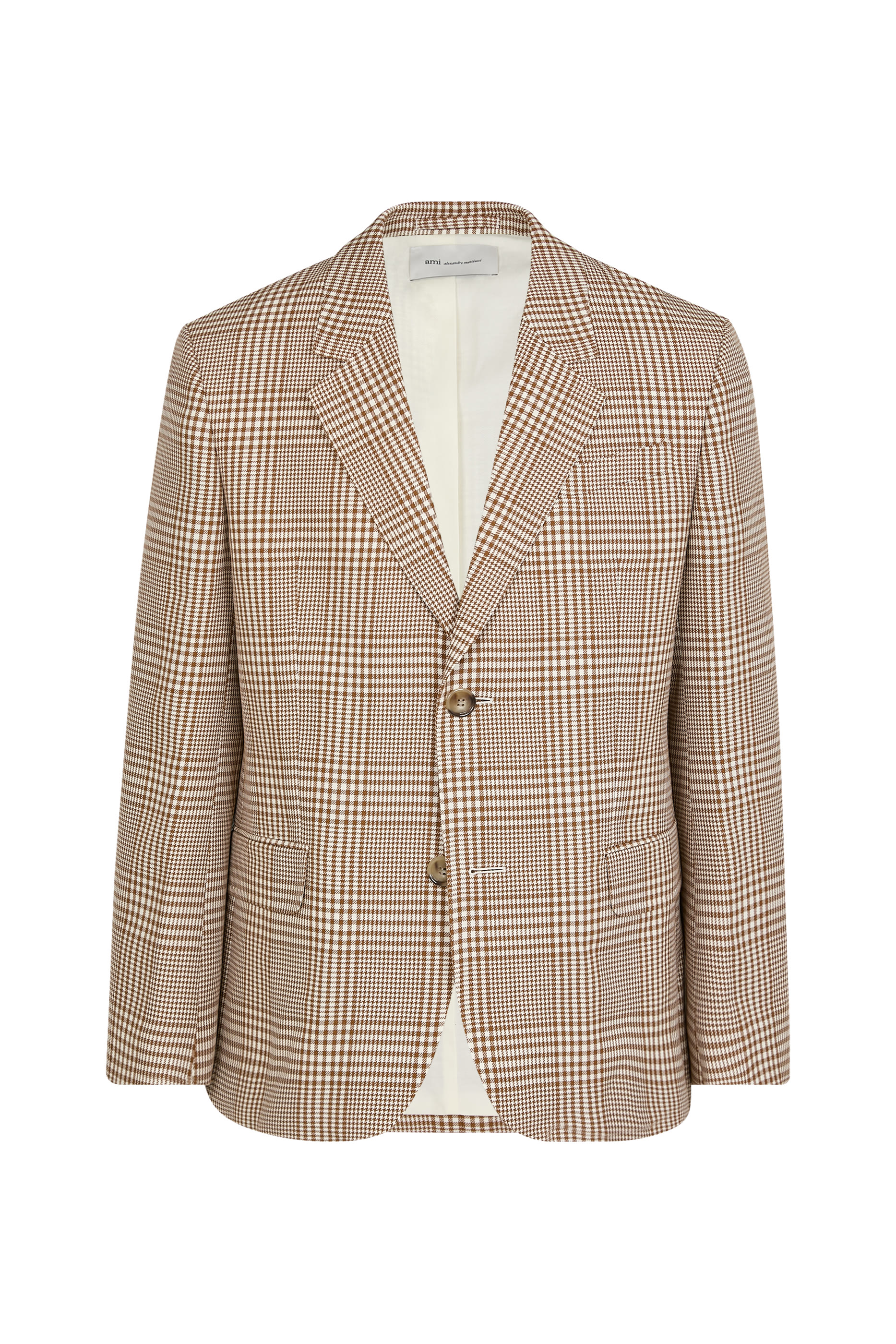Wool Check Blazer