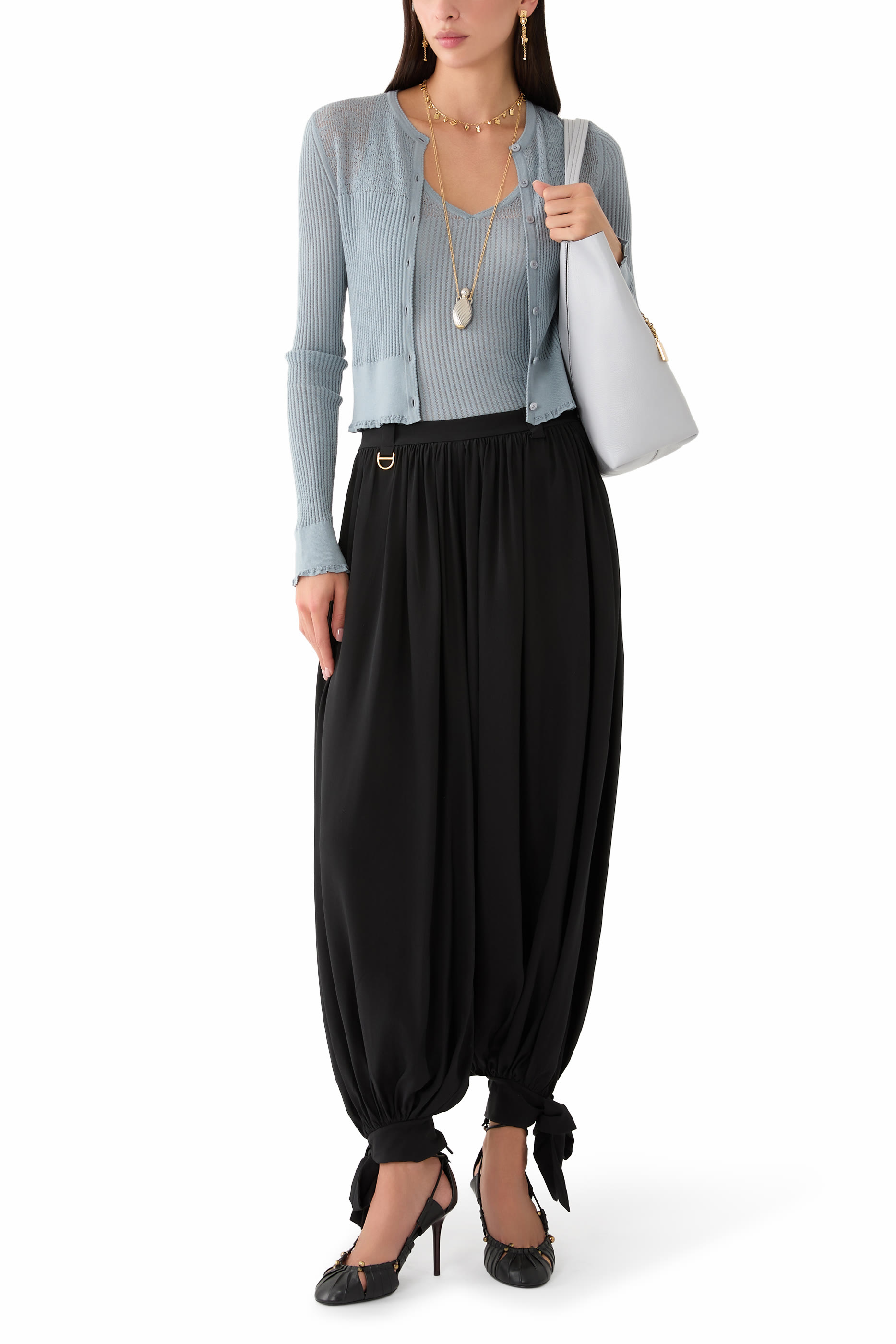 Tank Top and Cardigan Set