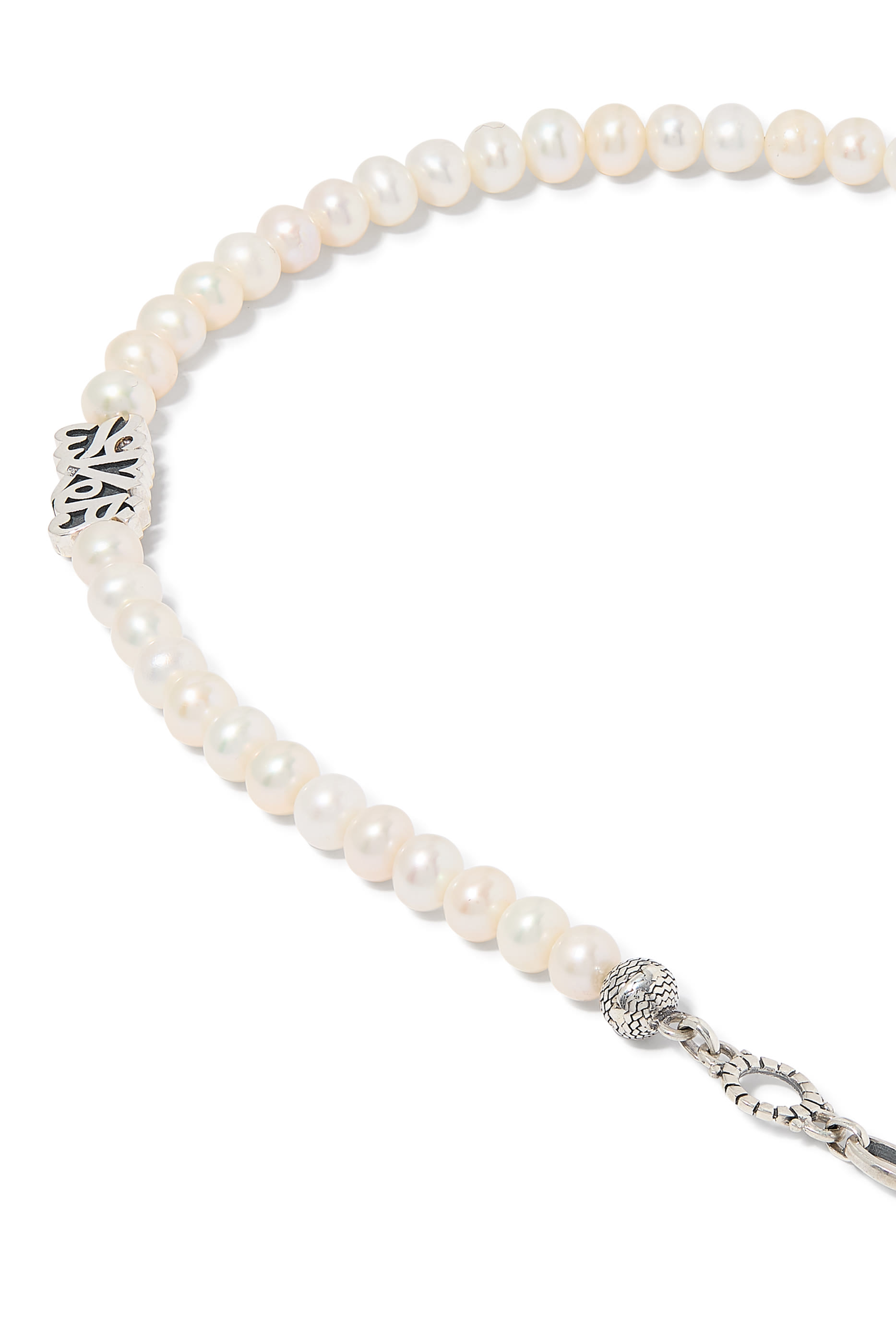  Endearment Multi-Way Necklace, 18K Yellow Gold with Sterling Silver, Topaz  Pearls