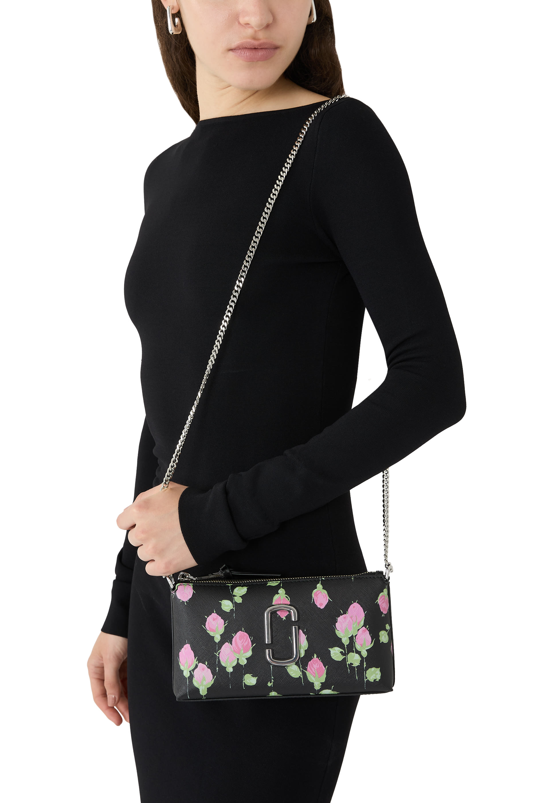 Snapshot Pochette In Vintage Floral Shoulder Bag 