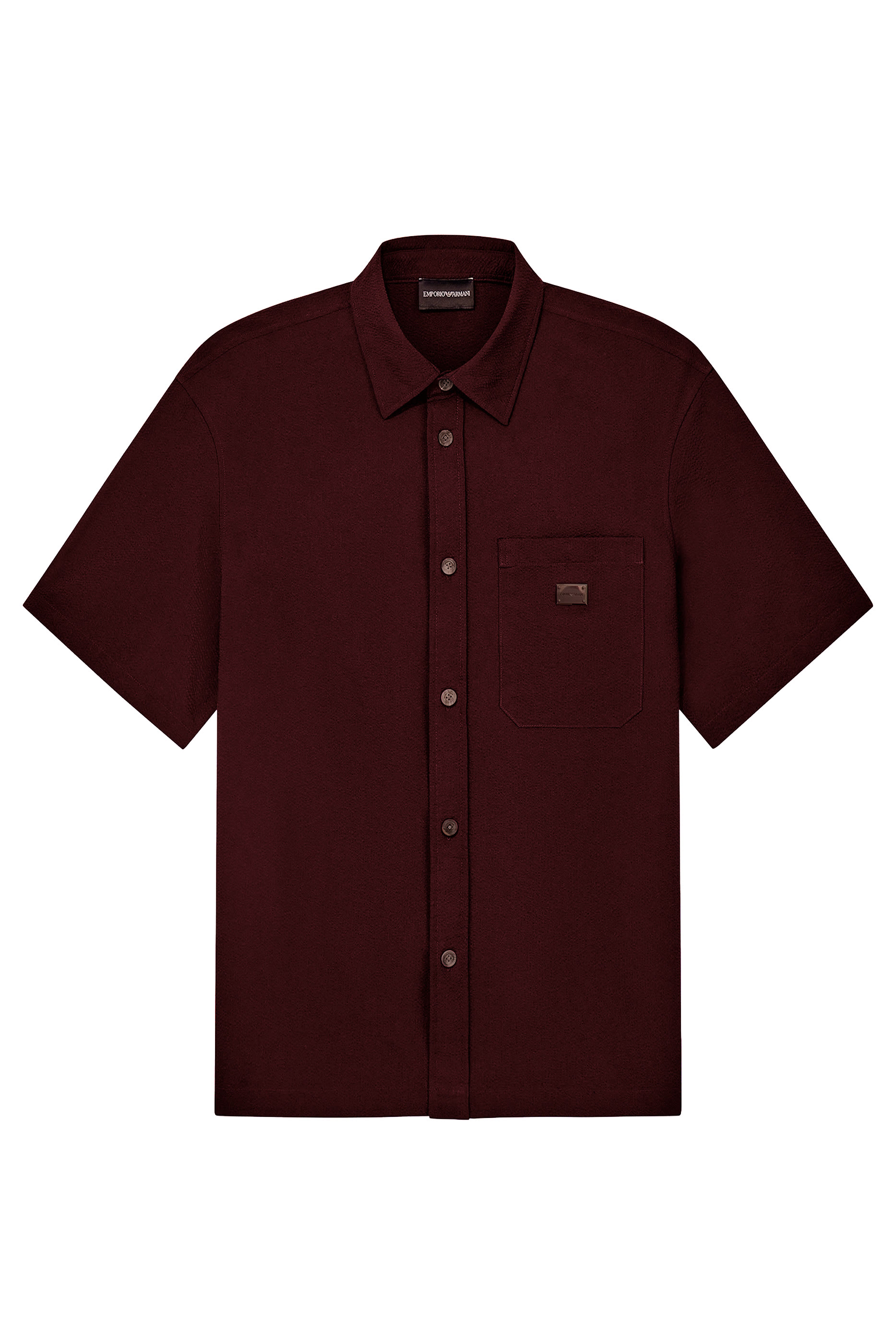 Seersucker Short Sleeves Shirt