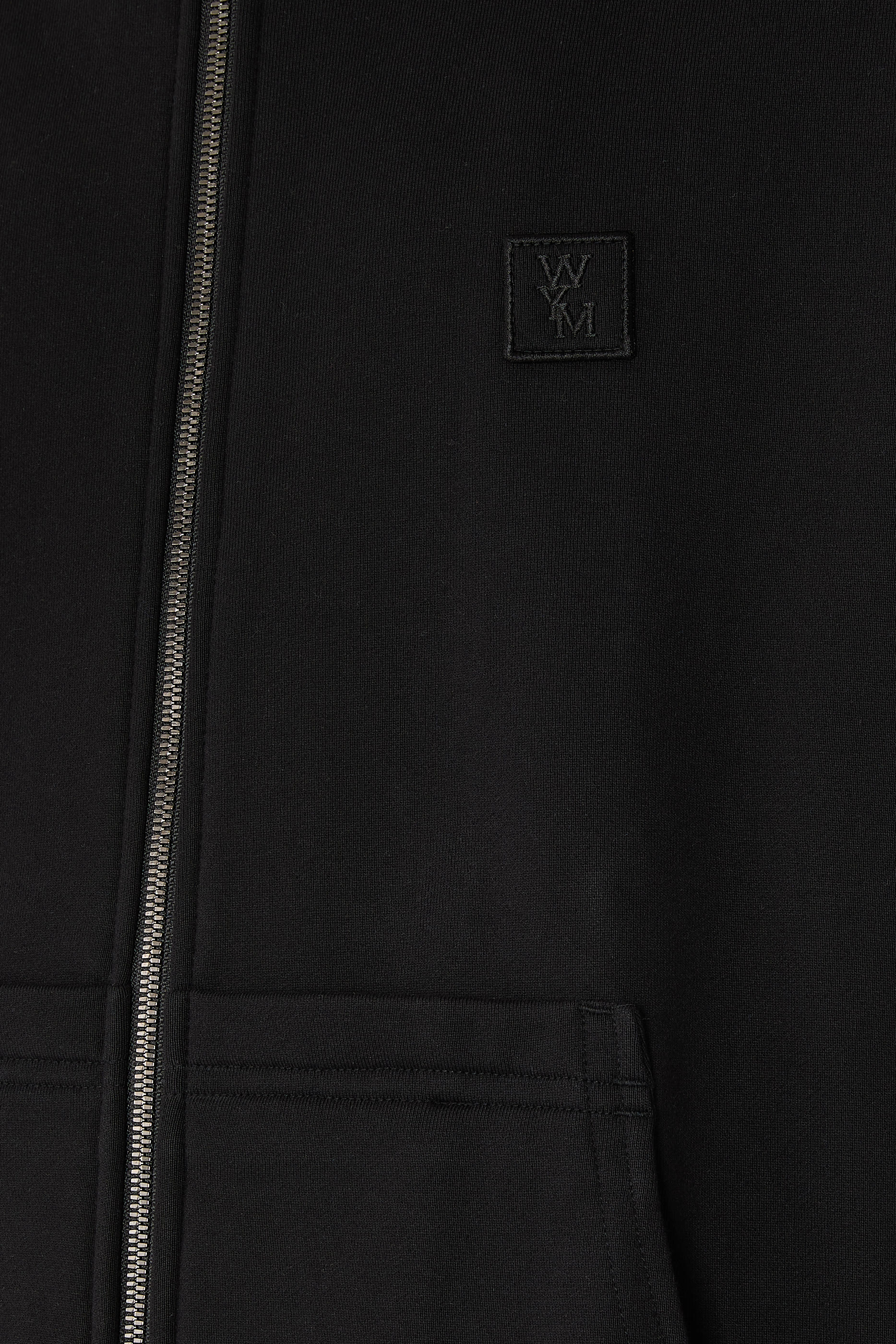 Back Logo Zip-Up Hoodie 