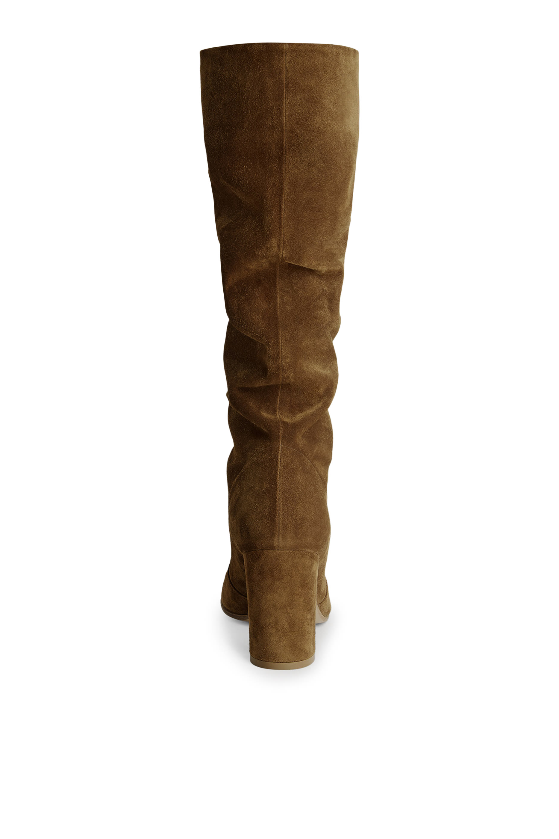 Glen 85 Knee Boots in Suede Leather