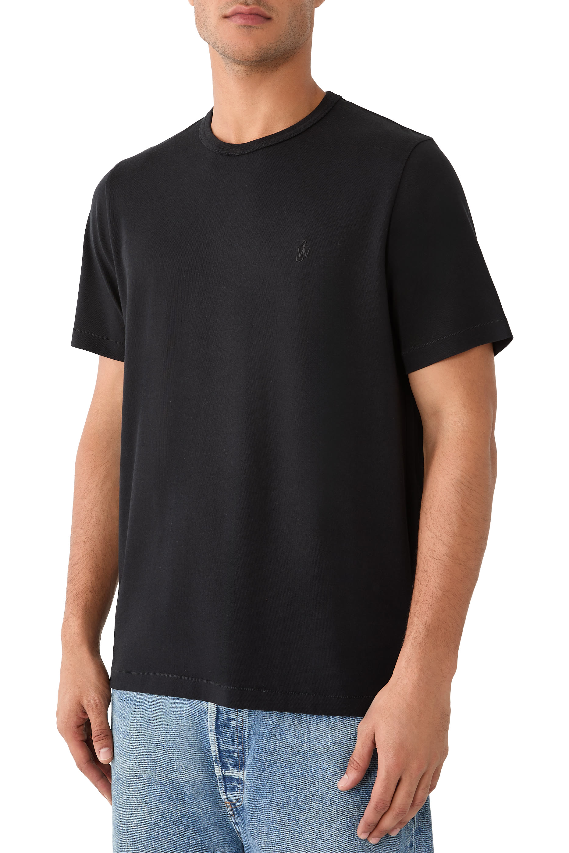 Embroidered Anchor T-Shirt