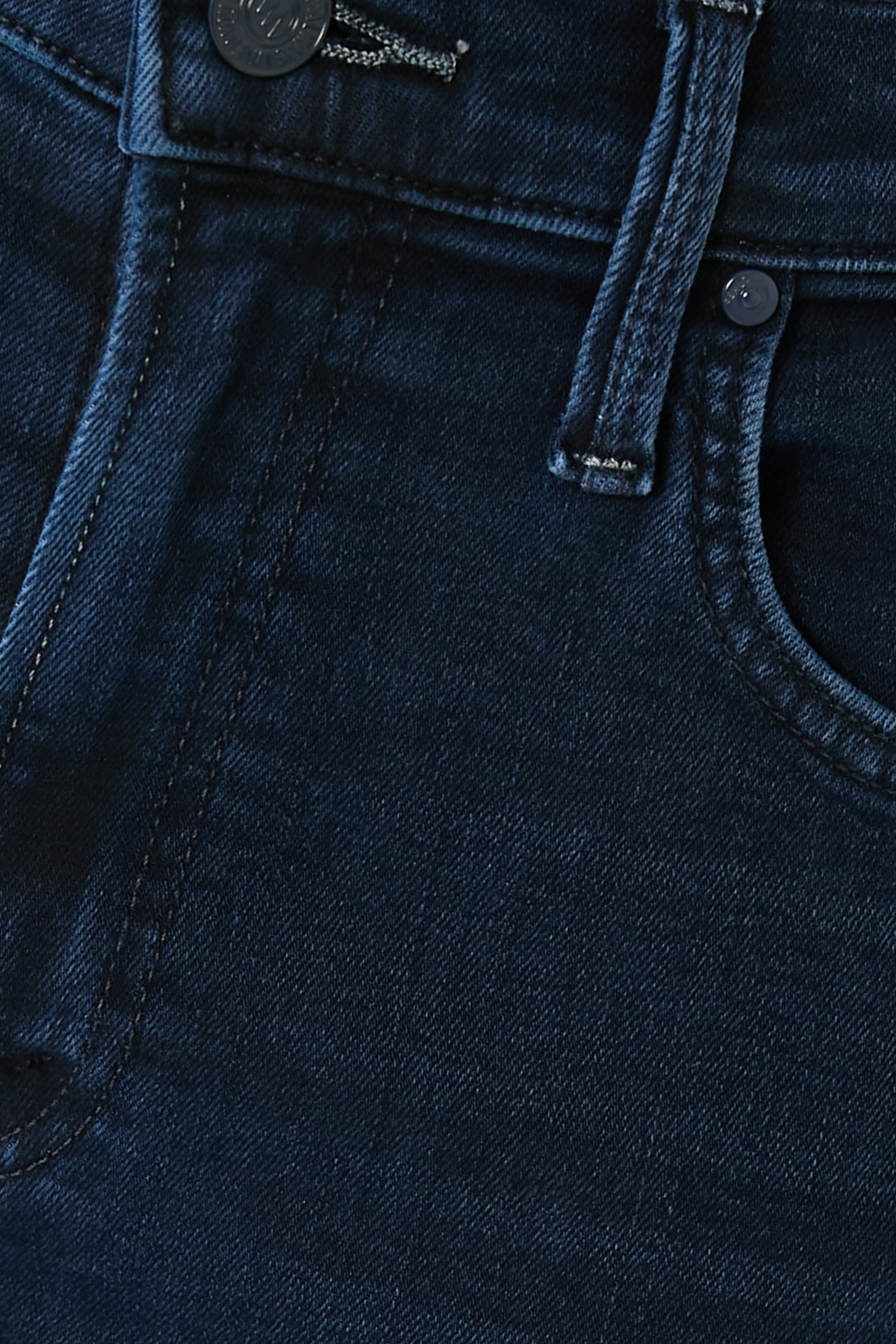 Mid-Rise Zip Rambler Ankle Jeans