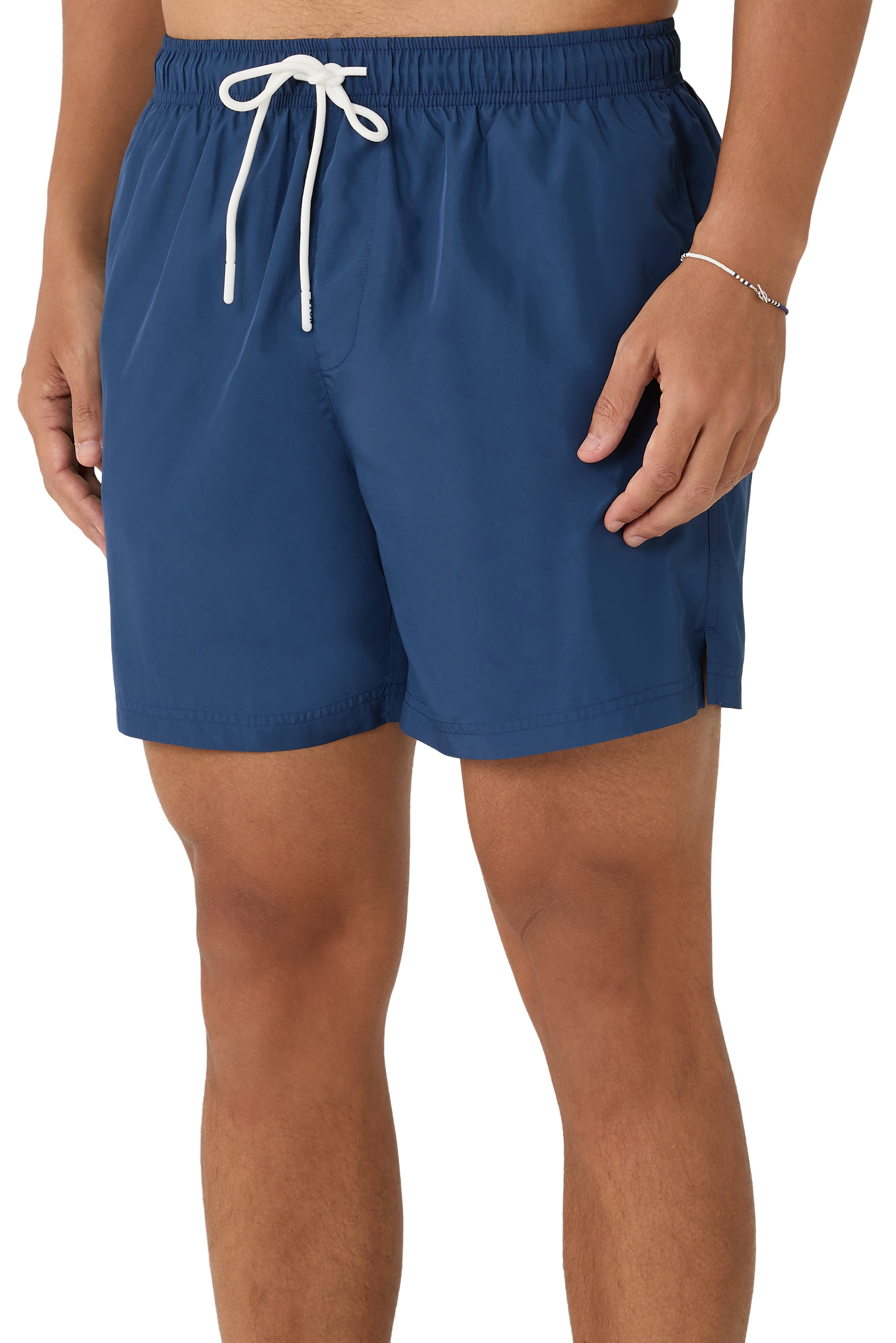Solid Swim Shorts