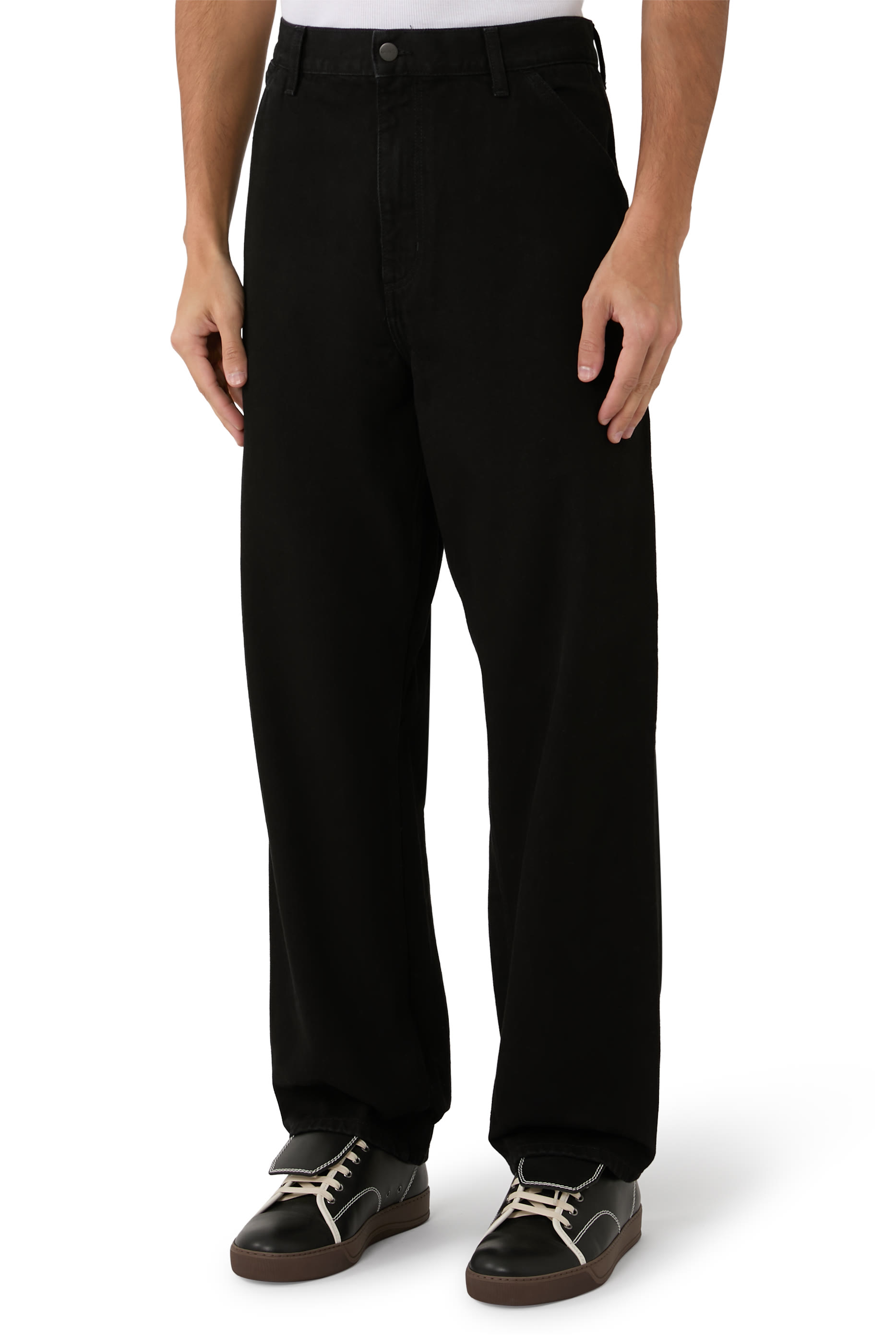 Single Knee Jeans