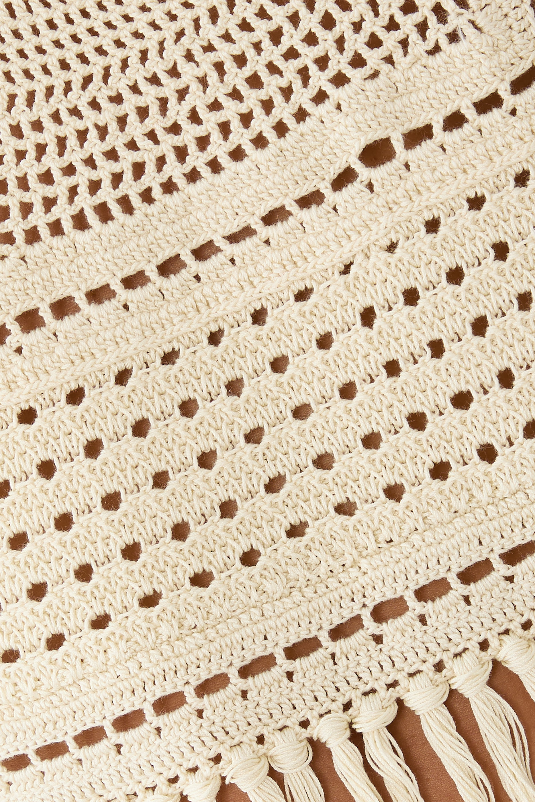 Indra Crochet Fringe Tank