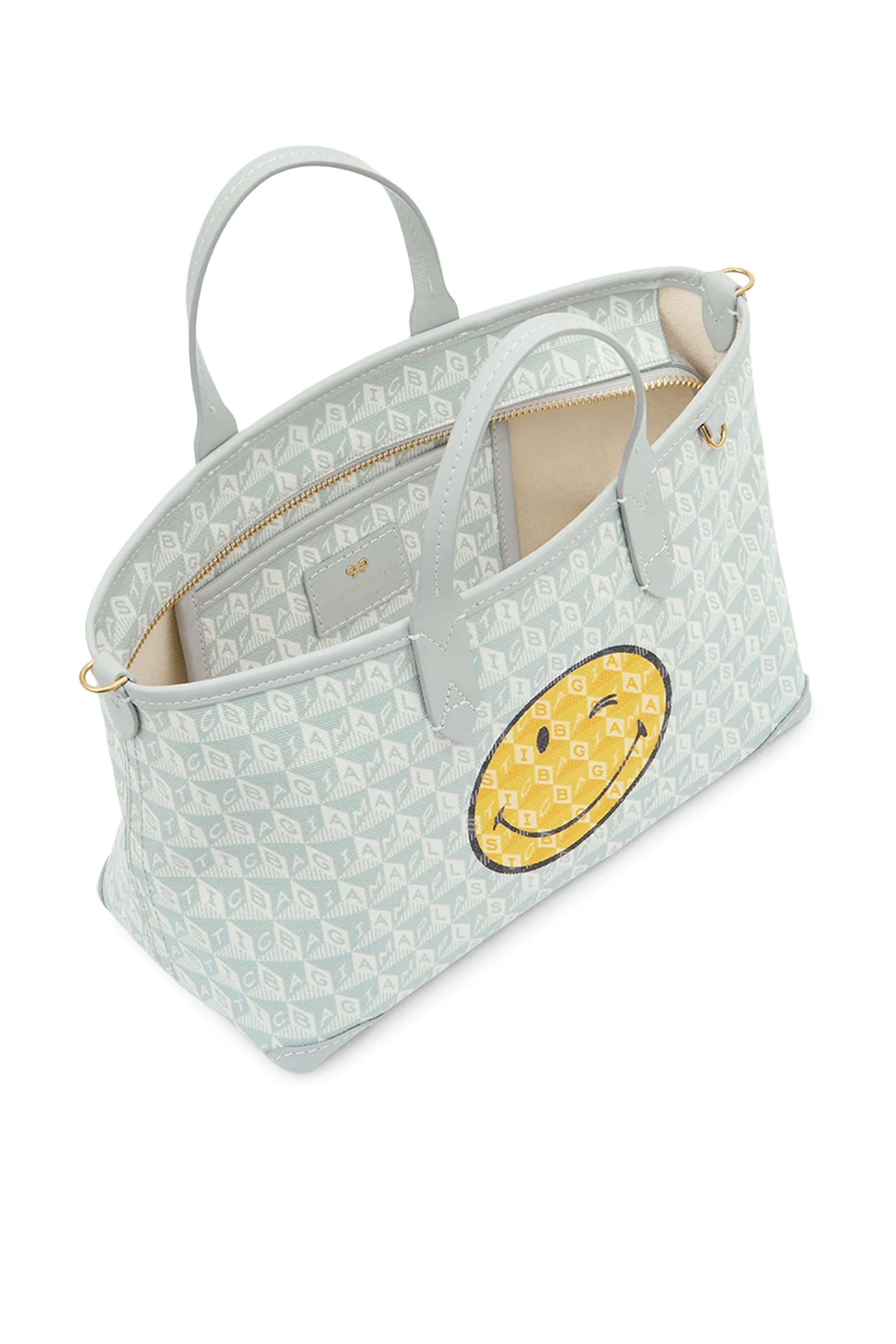 I Am A Plastic Bag Wink Zipped Tote 