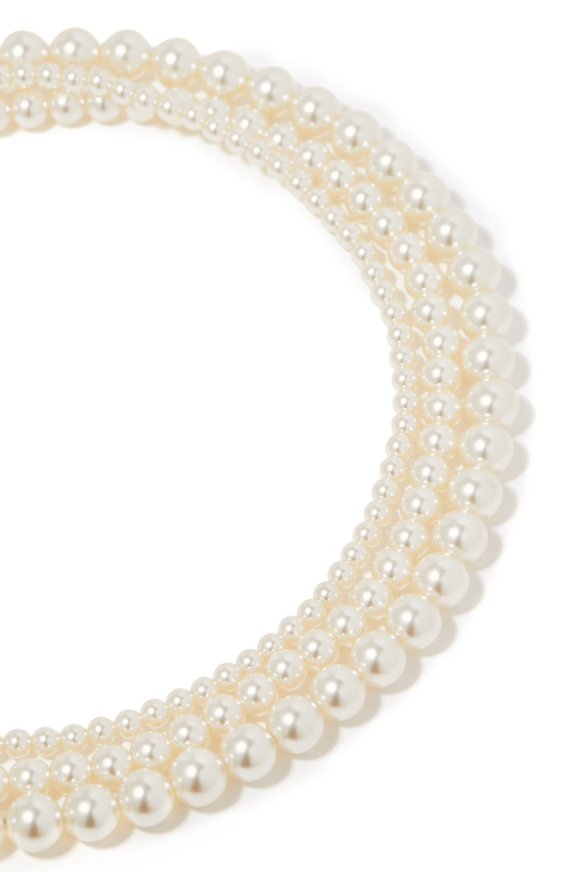 14K Gold Plated Louise Pearl Necklace