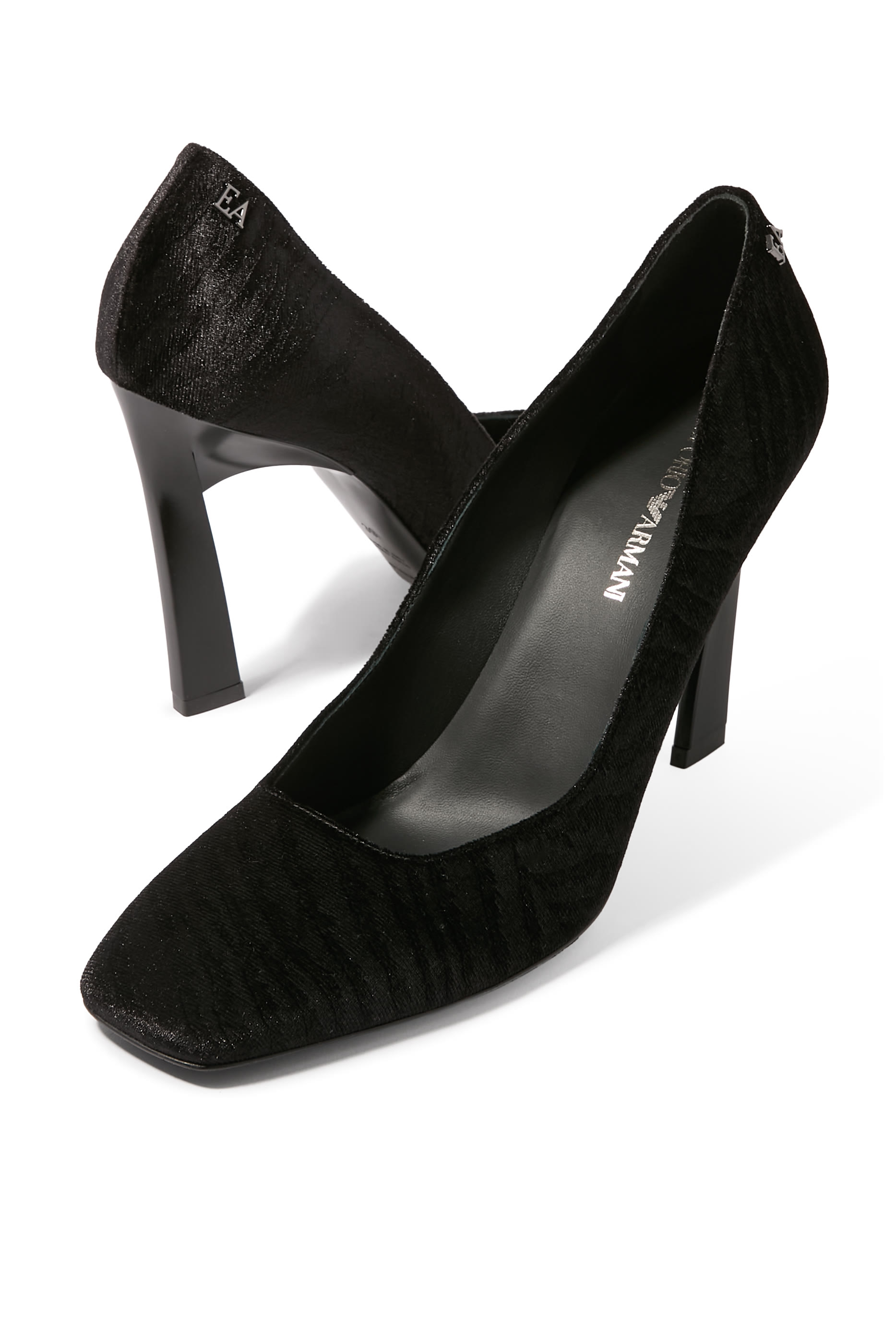 Animalier Velvet 95 Pumps 