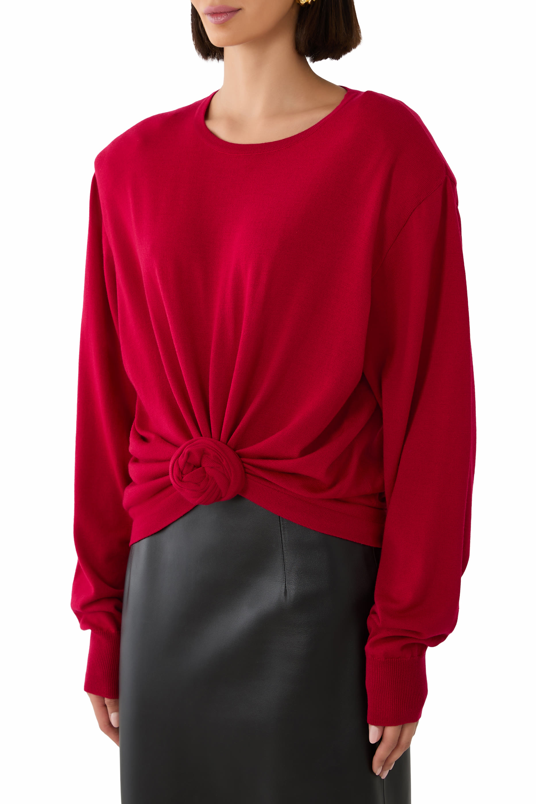 Knotted Longsleeve Top 