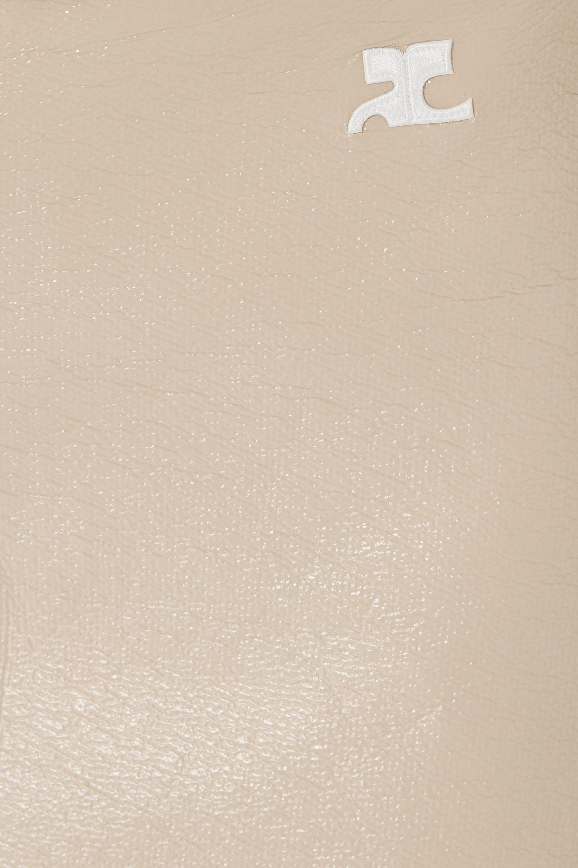Reedition Vinyl Mini Skirt
