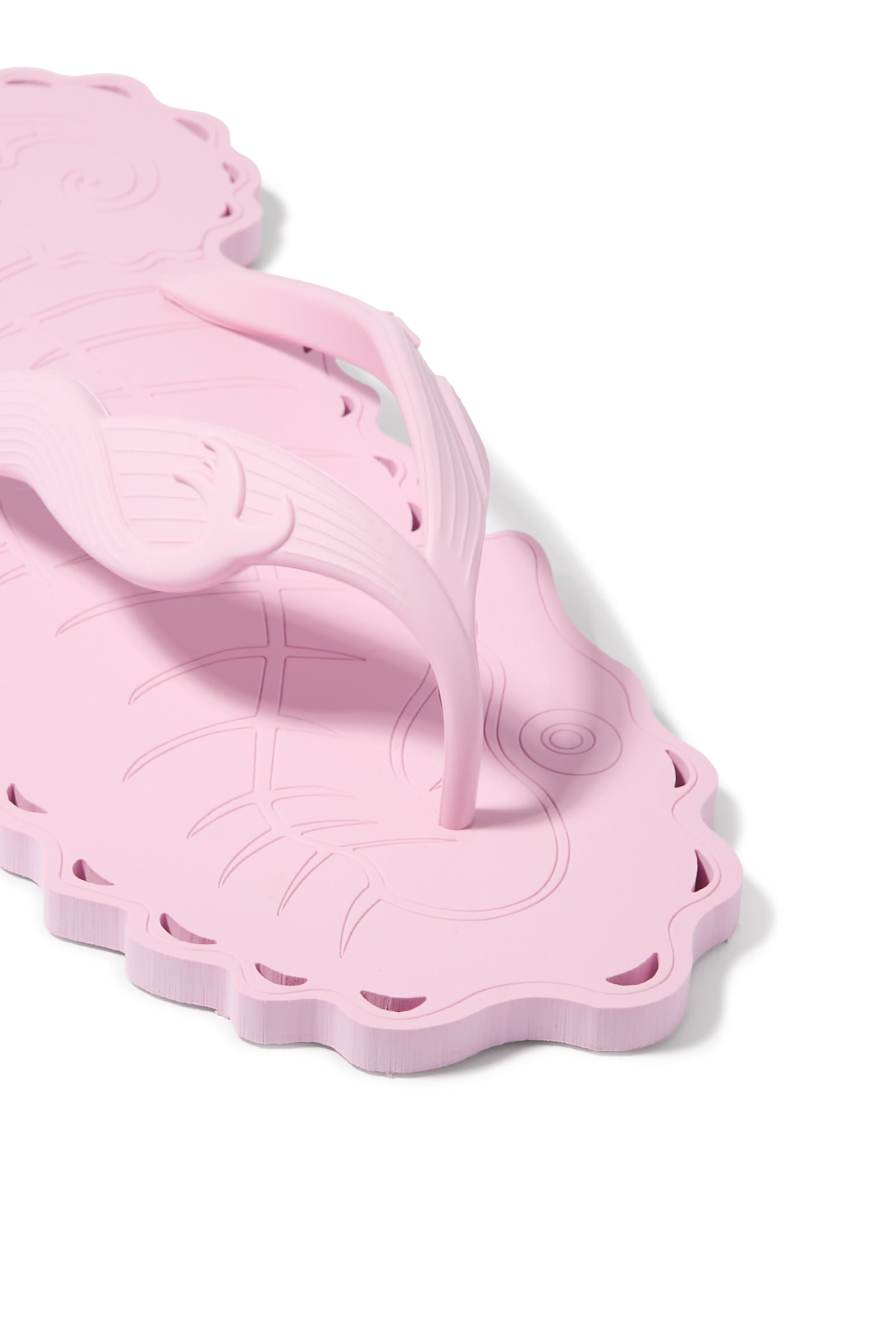 Wavy Thong Sandals