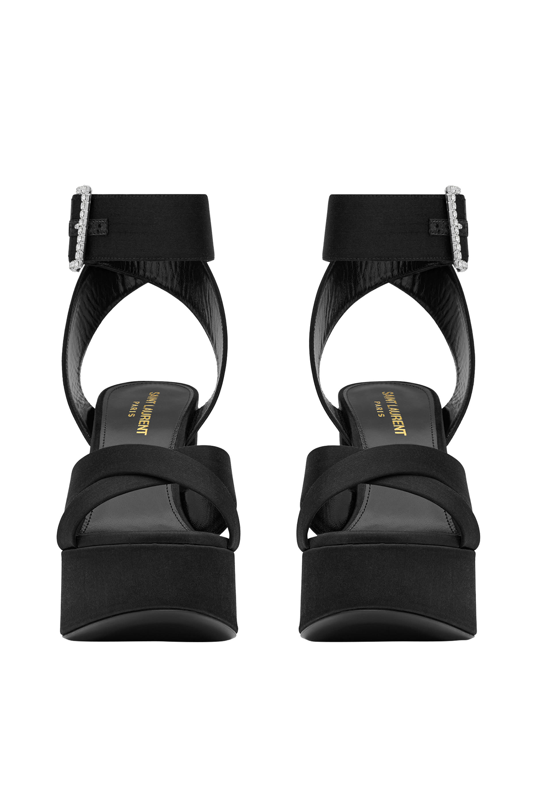 Bianca 125 Satin Platform Sandals