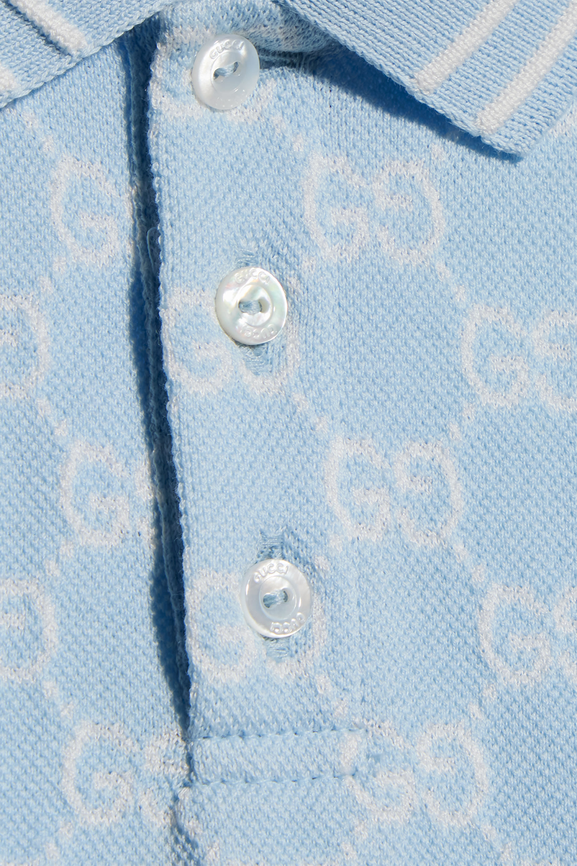 Kids GG Cotton Polo Shirt