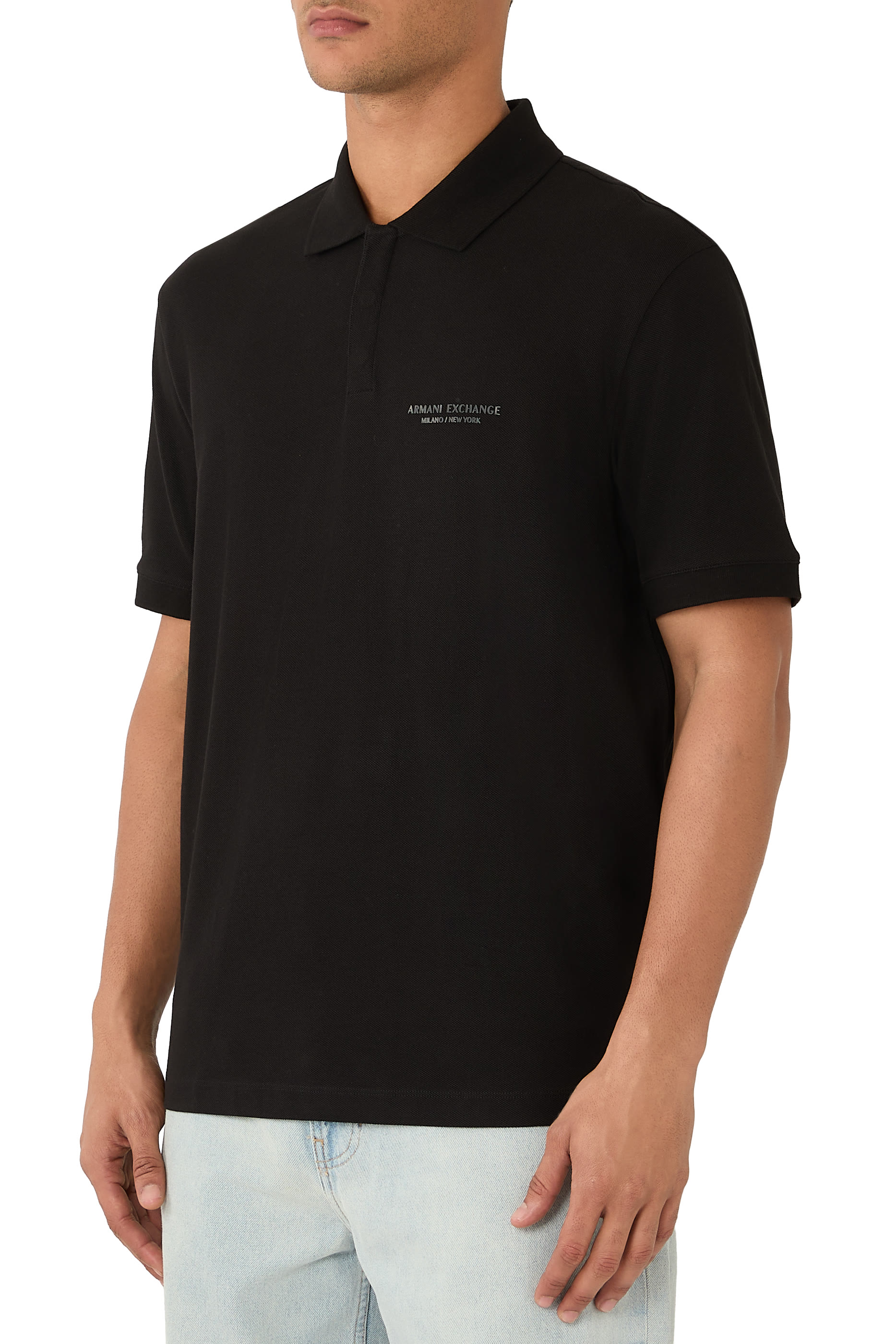 AX Logo Regular Fit Polo