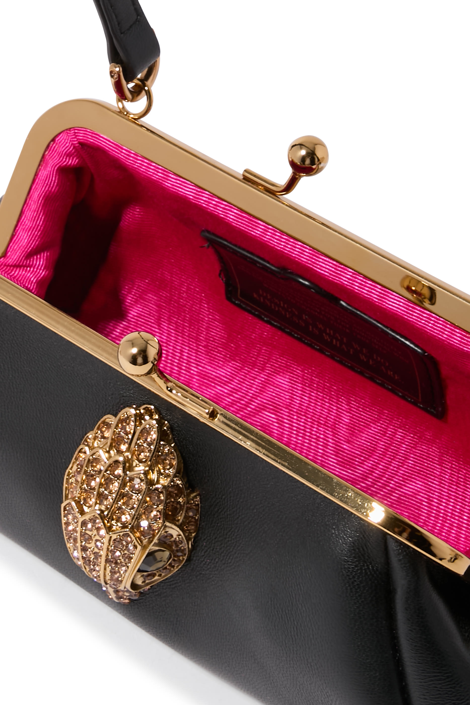 Kensington Mini Frame Leather Bag