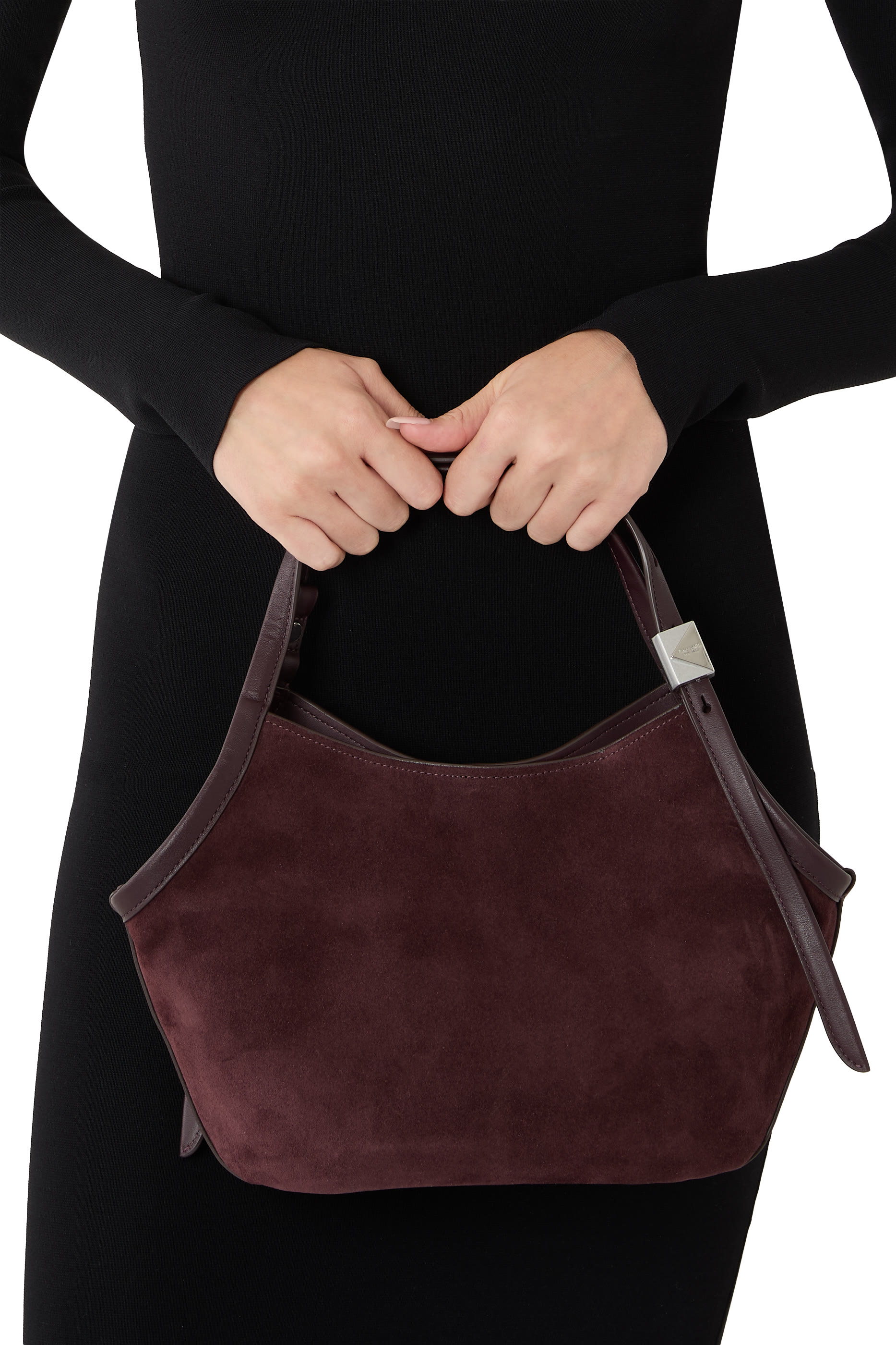 Deco Suede Small Tulip Tote