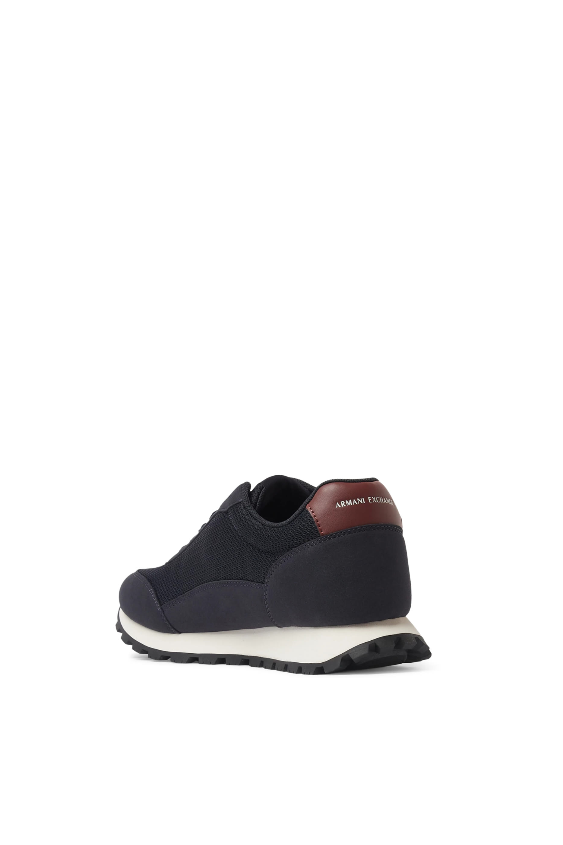 Drop Side AX Logo Low-Top Sneakers