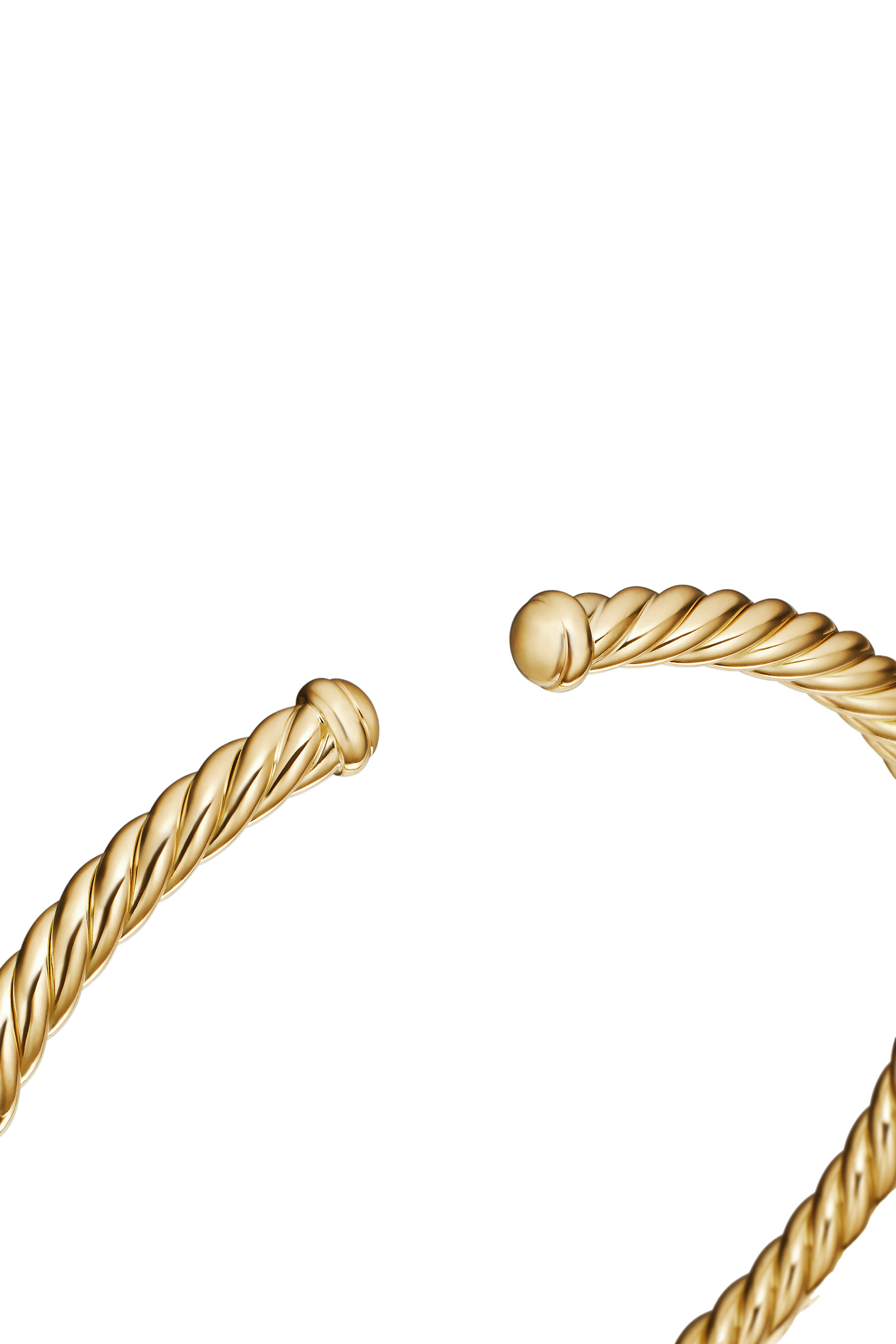 Classic Cablespira&reg; Bracelet, 18k Yellow Gold