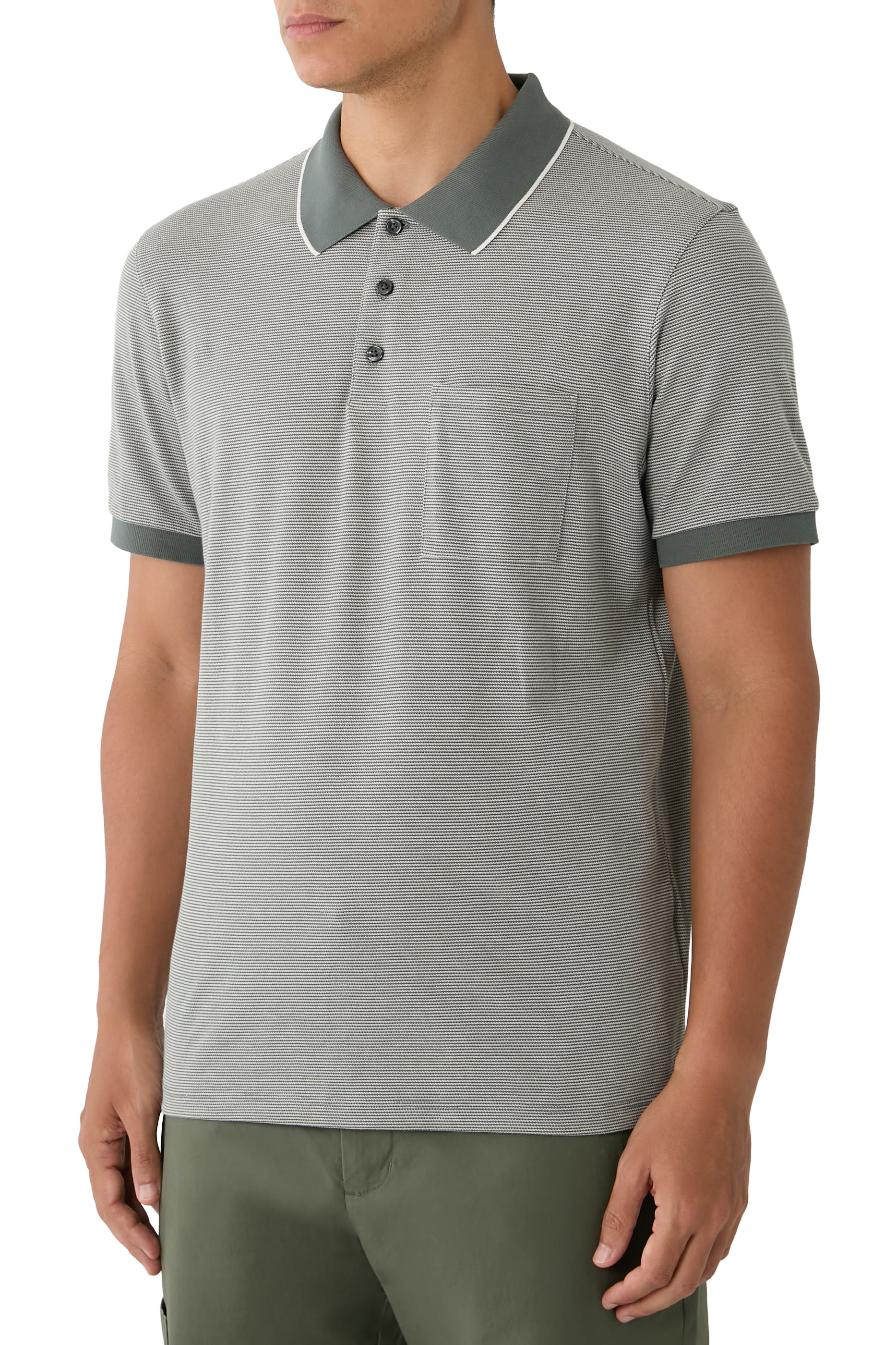  Short-Sleeve Polo Shirt