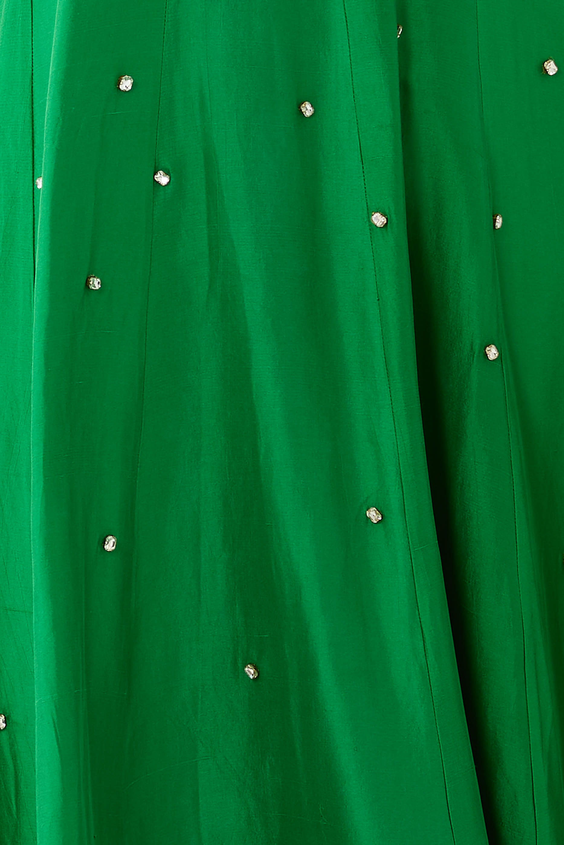  Lush Emerald Embroidered Dress