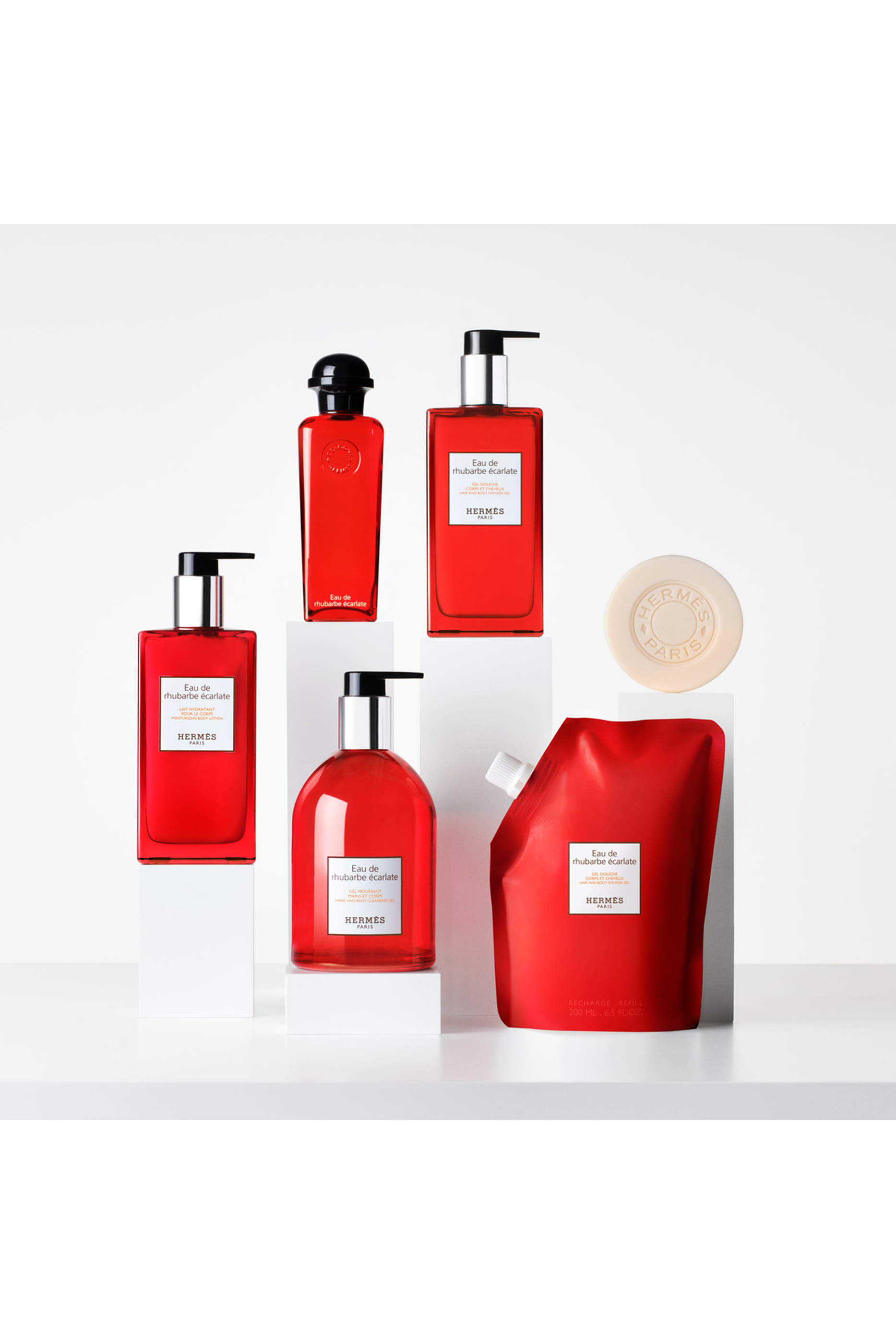 Eau de Rhubarbe Ecarlate Hair  Body Shower Gel